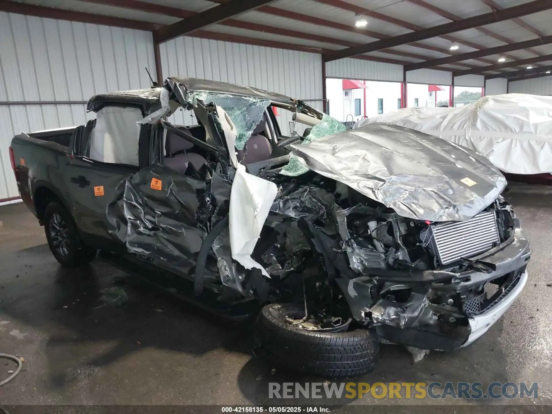 1 Photograph of a damaged car 1FTER4EH4MLD96813 FORD RANGER 2021