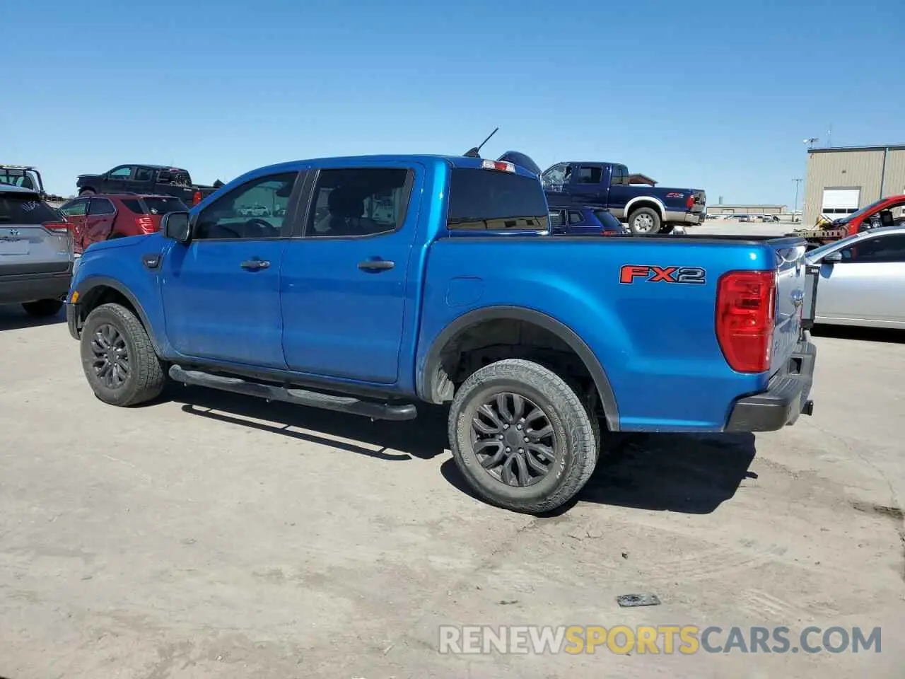2 Photograph of a damaged car 1FTER4EH6MLD81049 FORD RANGER 2021