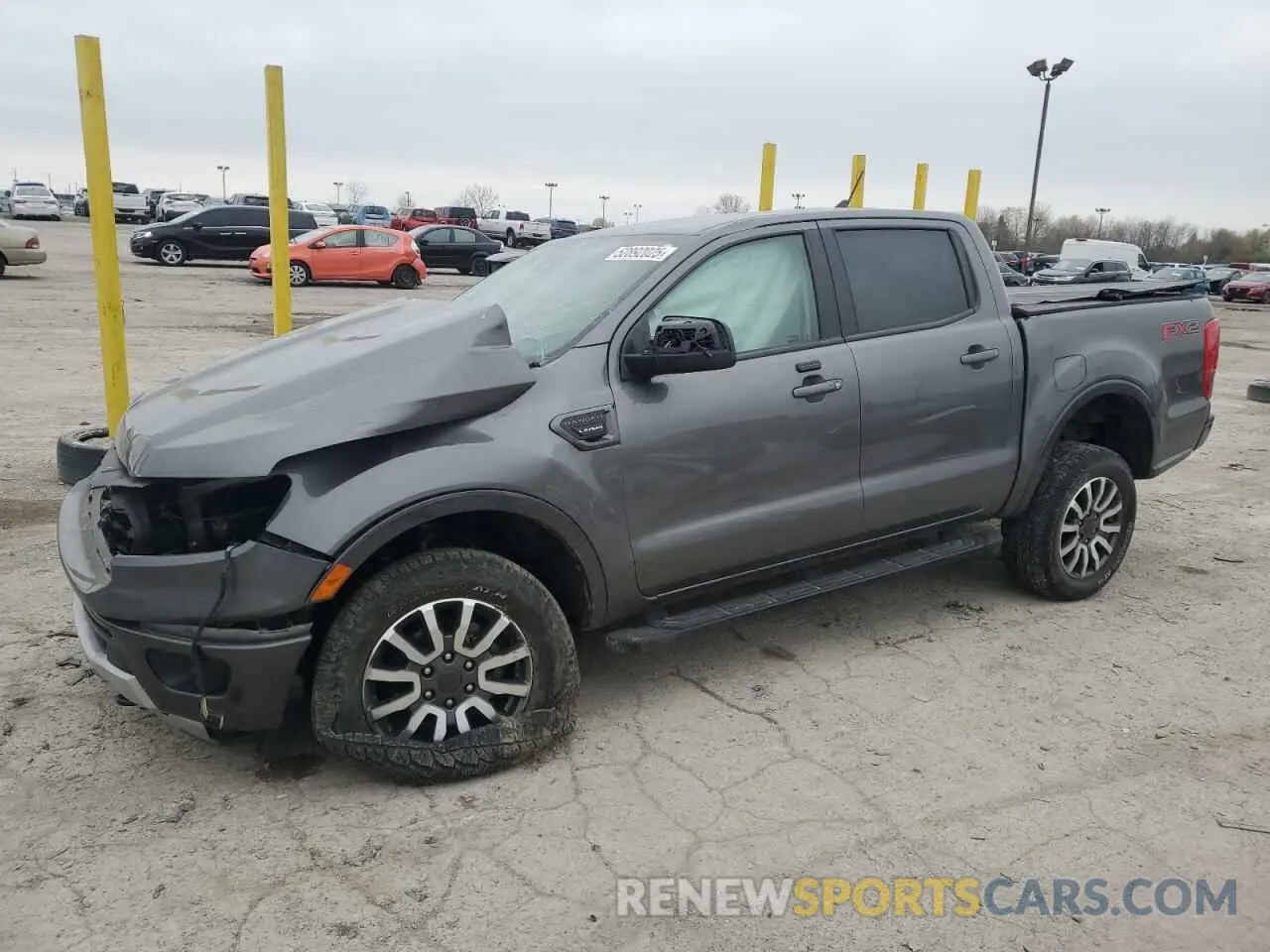 1 Photograph of a damaged car 1FTER4EH7MLD84896 FORD RANGER 2021