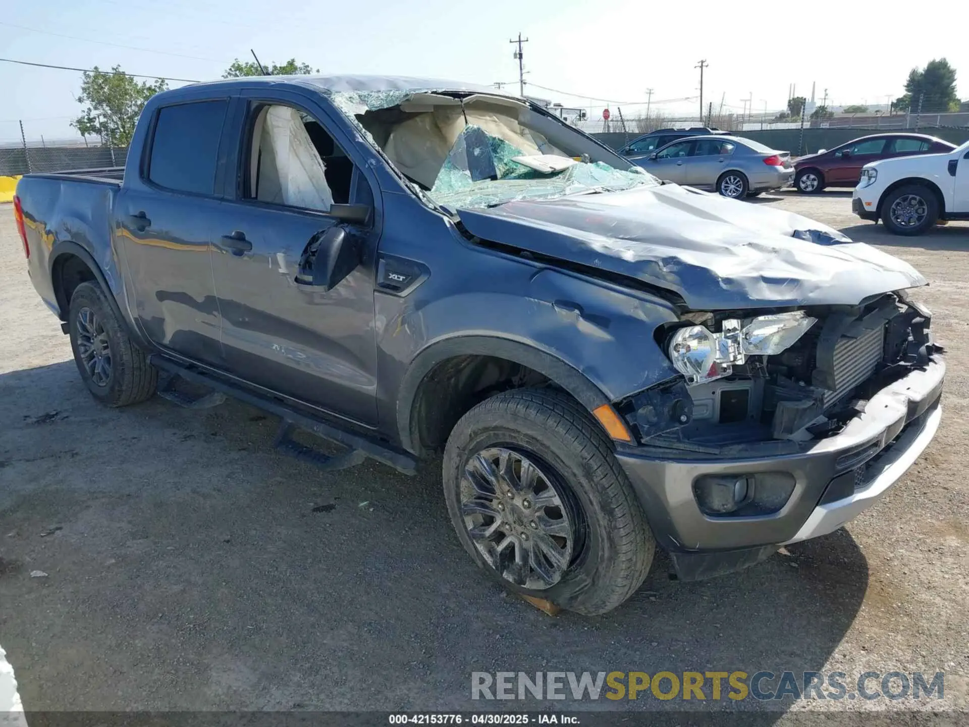 1 Photograph of a damaged car 1FTER4EH8MLD18454 FORD RANGER 2021