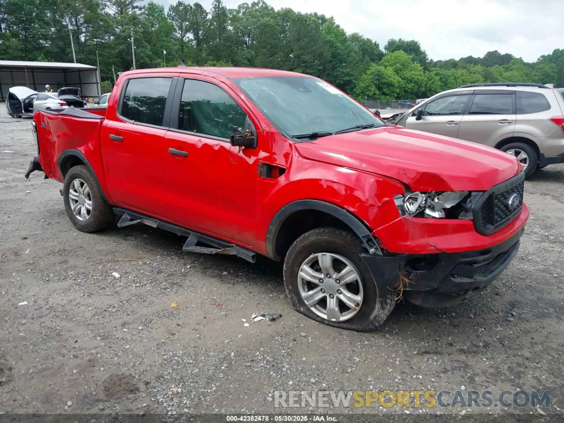1 Photograph of a damaged car 1FTER4EH8MLD79979 FORD RANGER 2021
