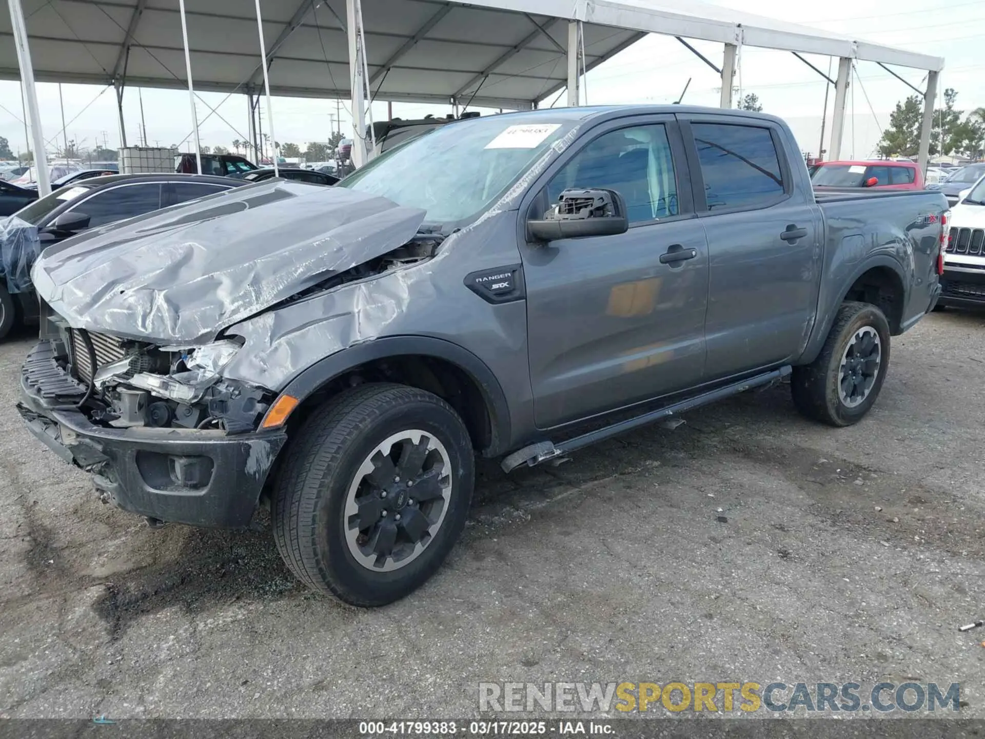 2 Photograph of a damaged car 1FTER4EH8MLD91601 FORD RANGER 2021