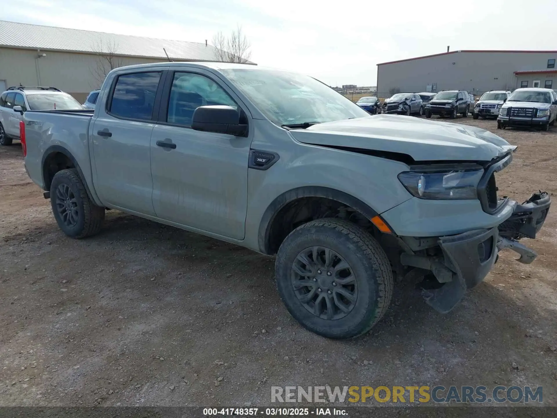 1 Photograph of a damaged car 1FTER4FH0MLD04059 FORD RANGER 2021