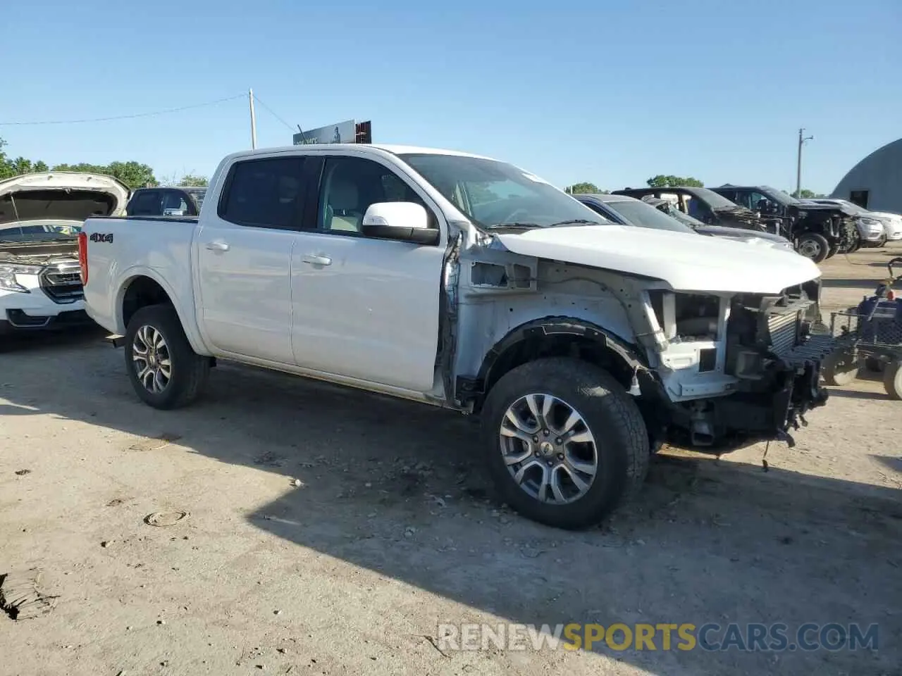 4 Photograph of a damaged car 1FTER4FH1MLD31187 FORD RANGER 2021