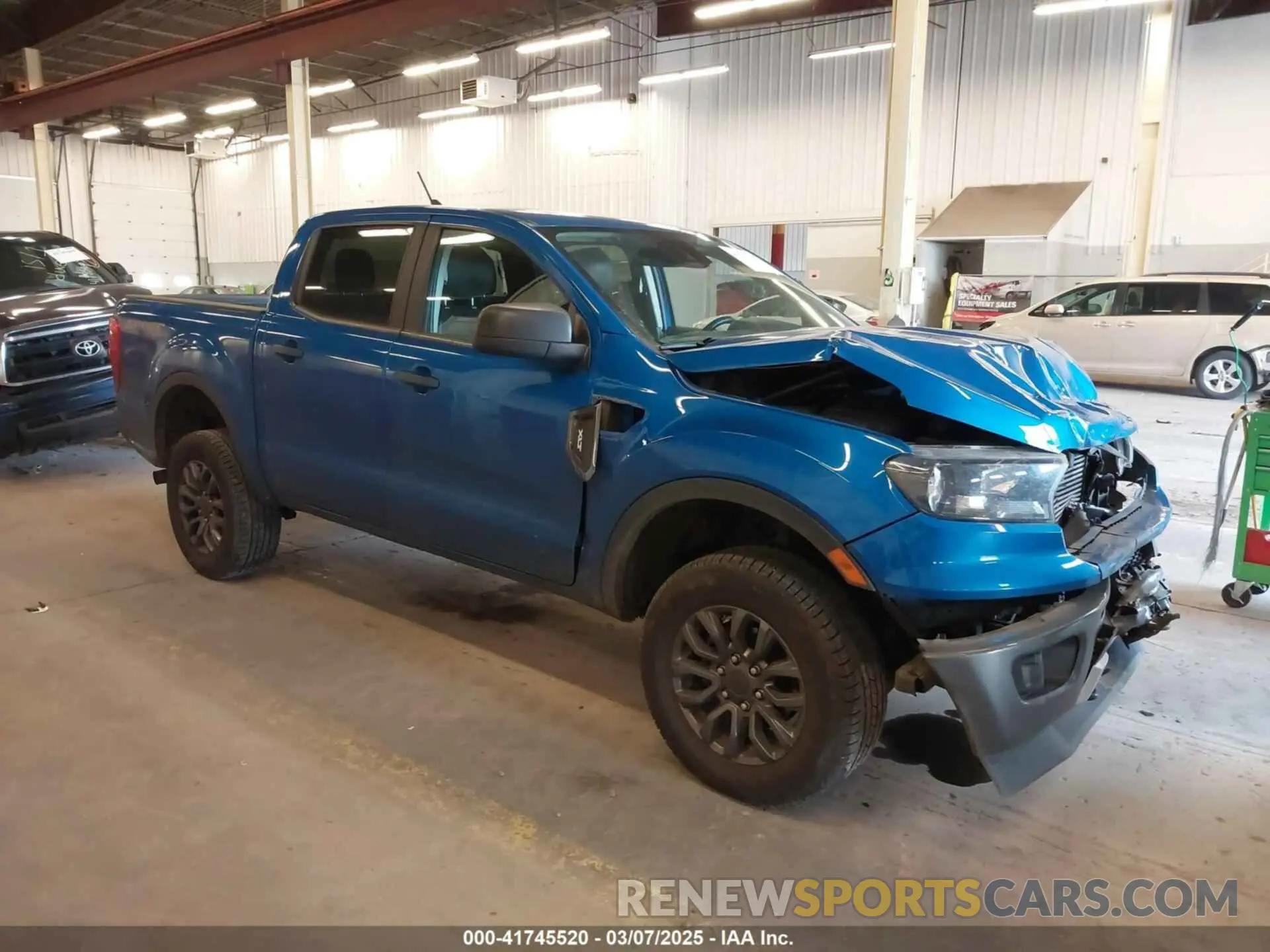 1 Photograph of a damaged car 1FTER4FH1MLD50693 FORD RANGER 2021