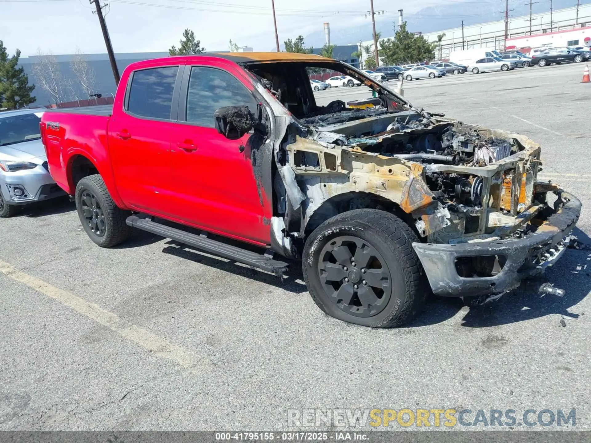 1 Photograph of a damaged car 1FTER4FH2MLD12616 FORD RANGER 2021