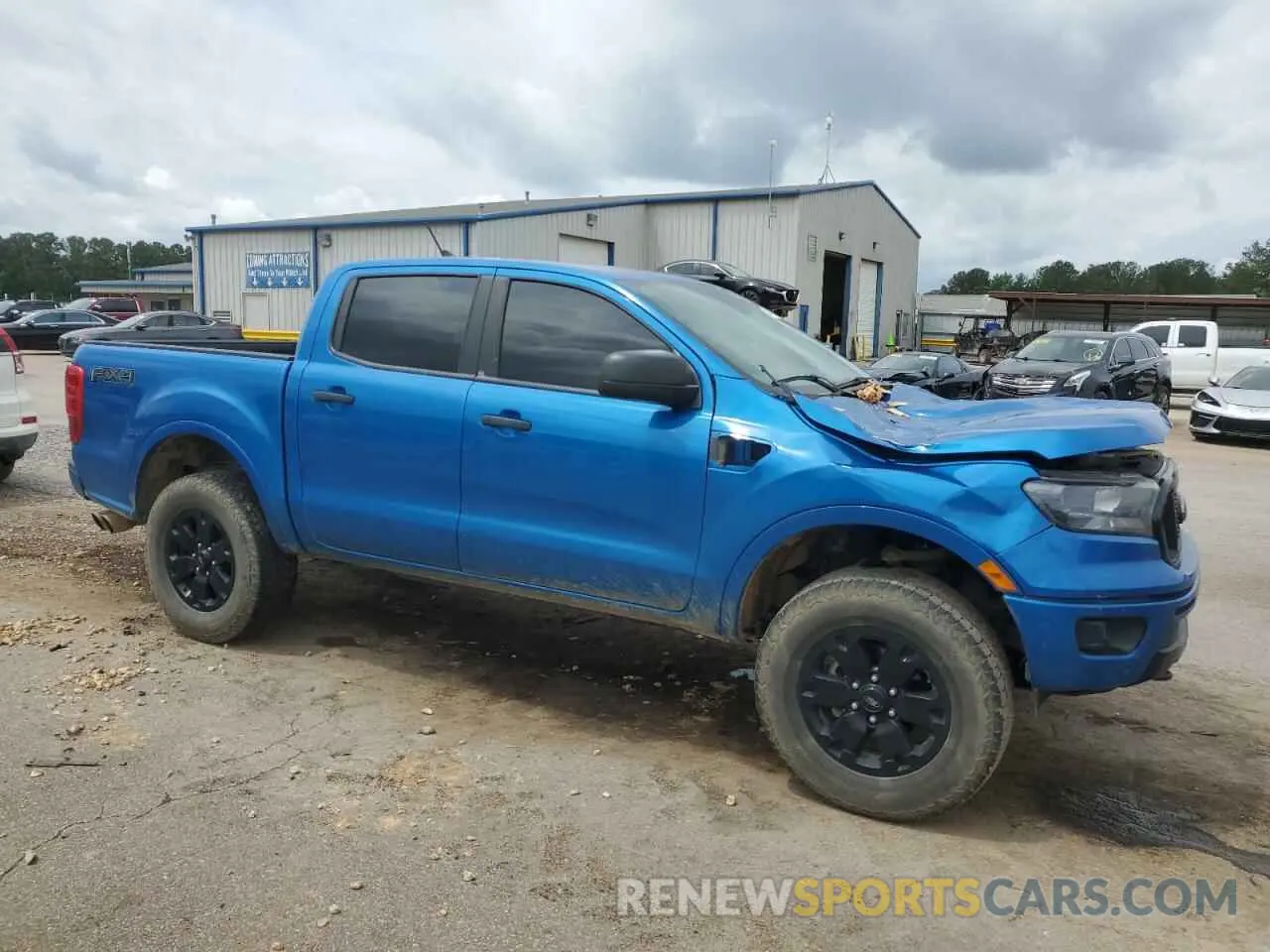 4 Photograph of a damaged car 1FTER4FH2MLD74565 FORD RANGER 2021