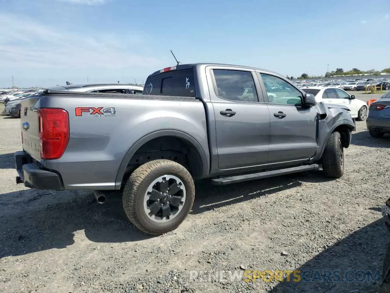 3 Photograph of a damaged car 1FTER4FH3MLD10745 FORD RANGER 2021