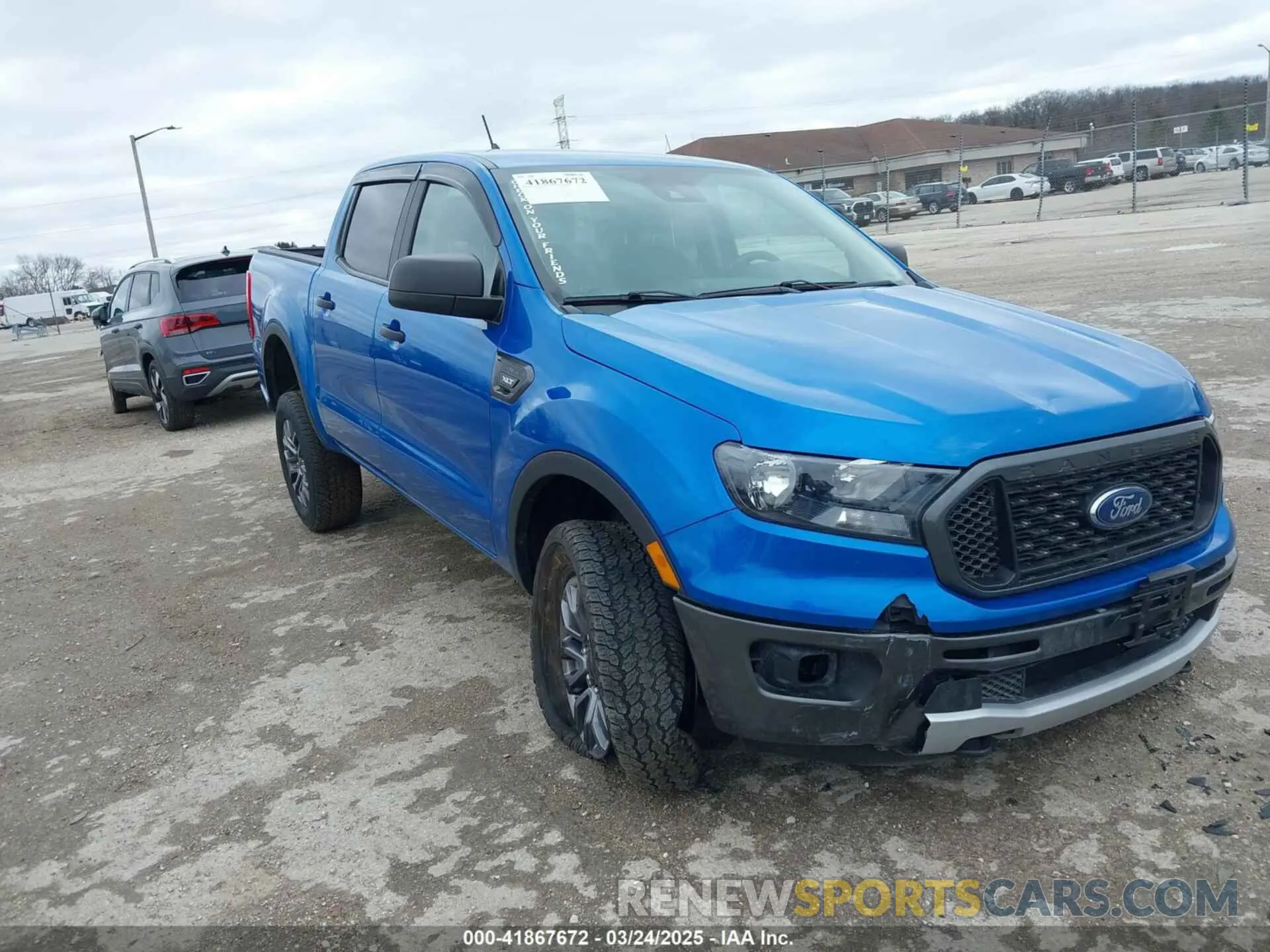 1 Photograph of a damaged car 1FTER4FH3MLD29554 FORD RANGER 2021