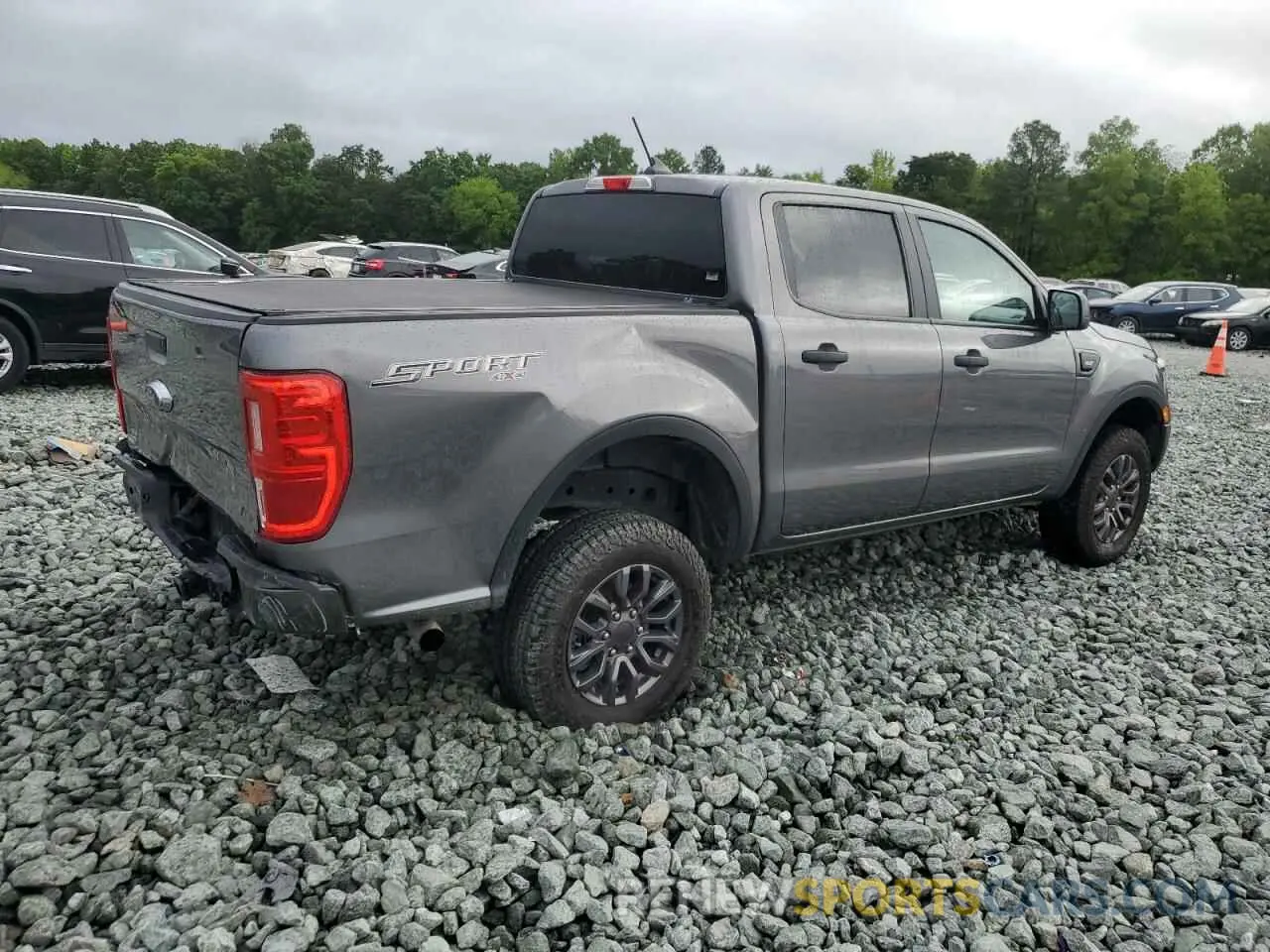 3 Photograph of a damaged car 1FTER4FH5MLD46243 FORD RANGER 2021