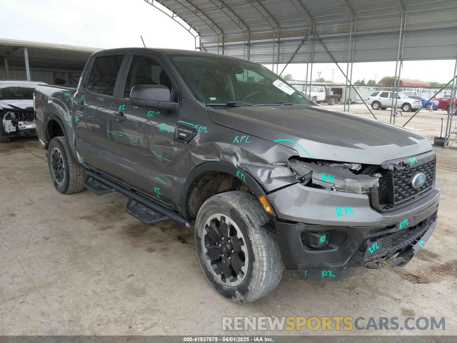 1 Photograph of a damaged car 1FTER4FH6MLD30777 FORD RANGER 2021