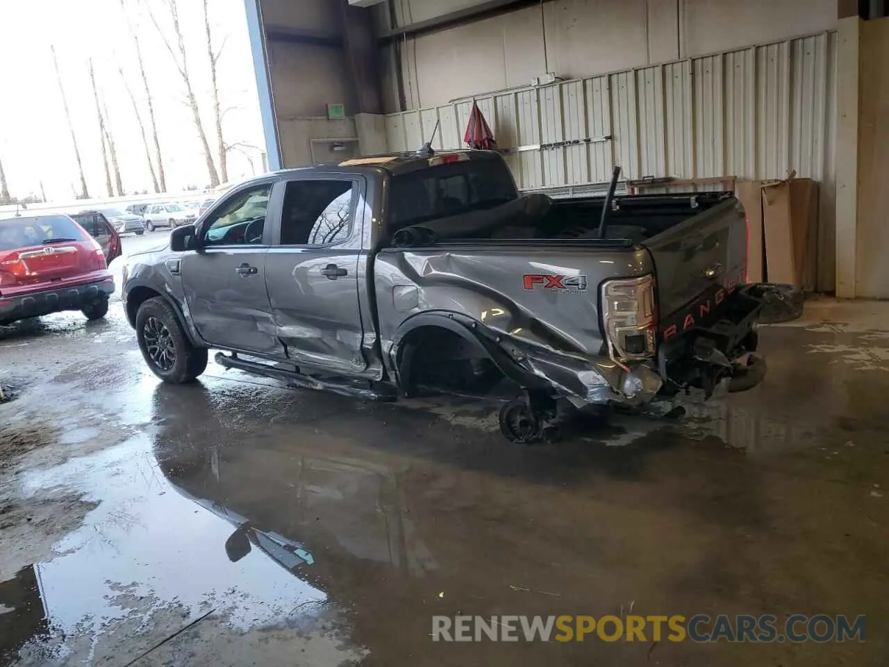 2 Photograph of a damaged car 1FTER4FH8MLD10143 FORD RANGER 2021