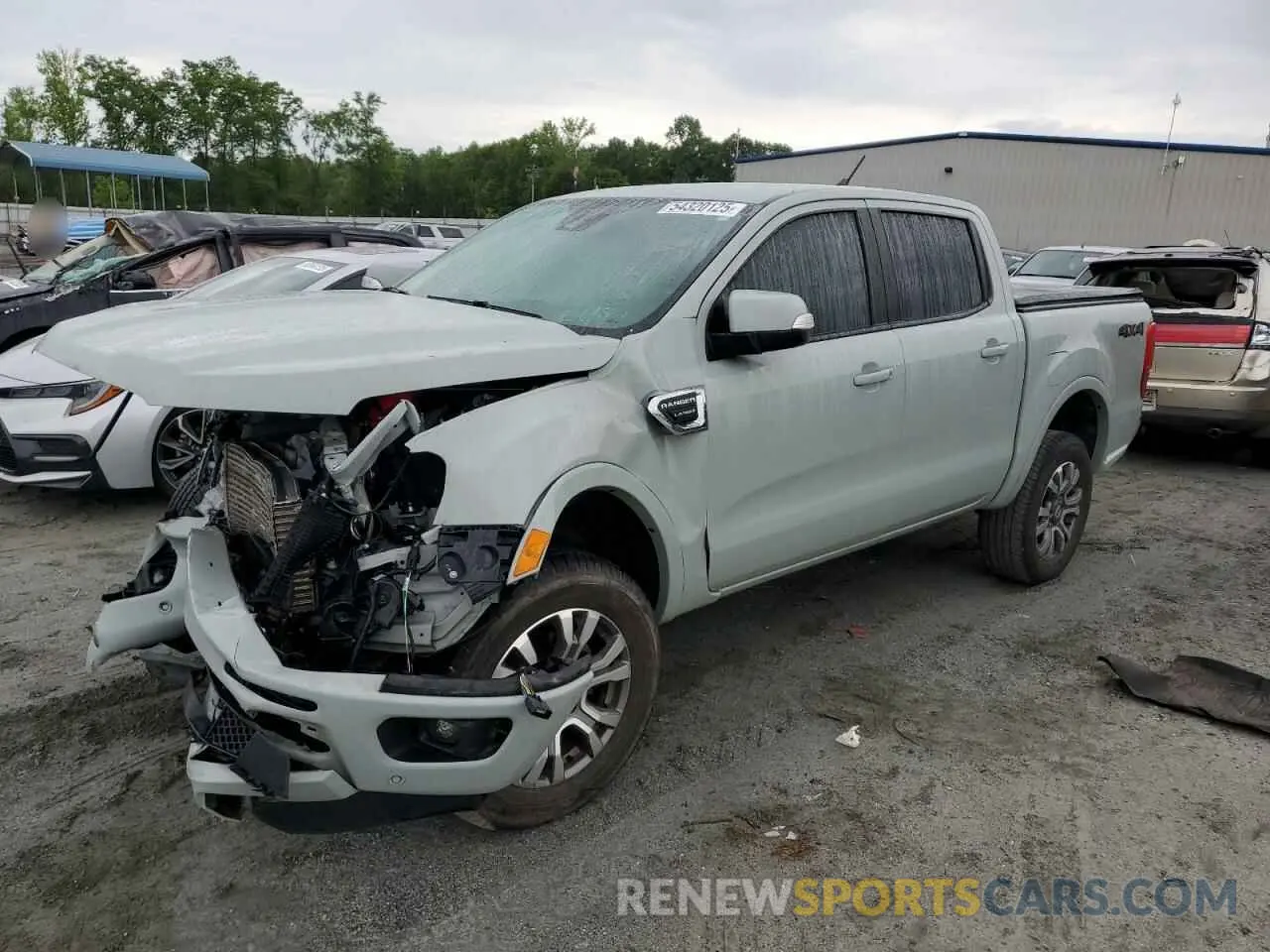 1 Photograph of a damaged car 1FTER4FH8MLD43515 FORD RANGER 2021