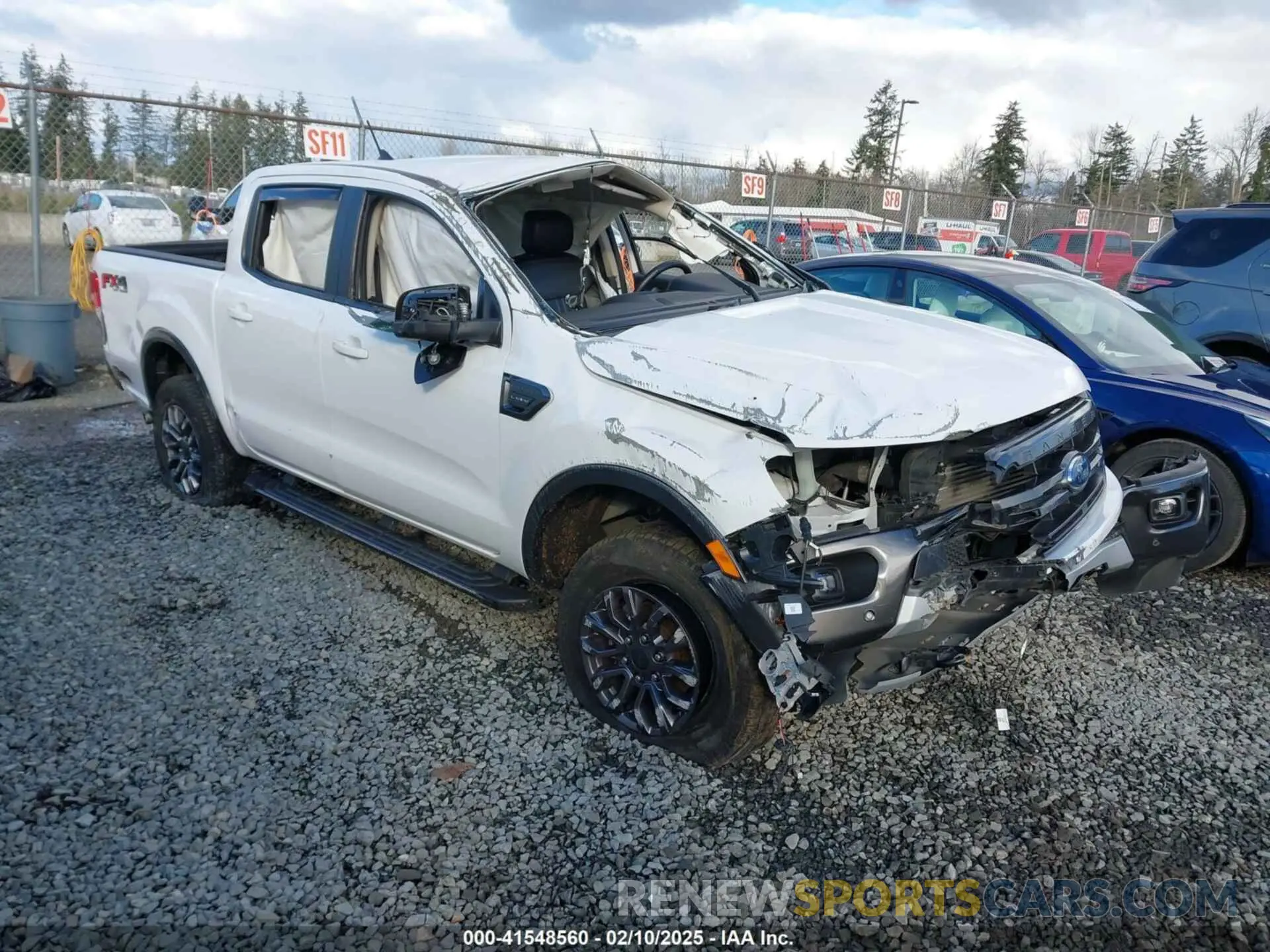 1 Photograph of a damaged car 1FTER4FH8MLD77924 FORD RANGER 2021