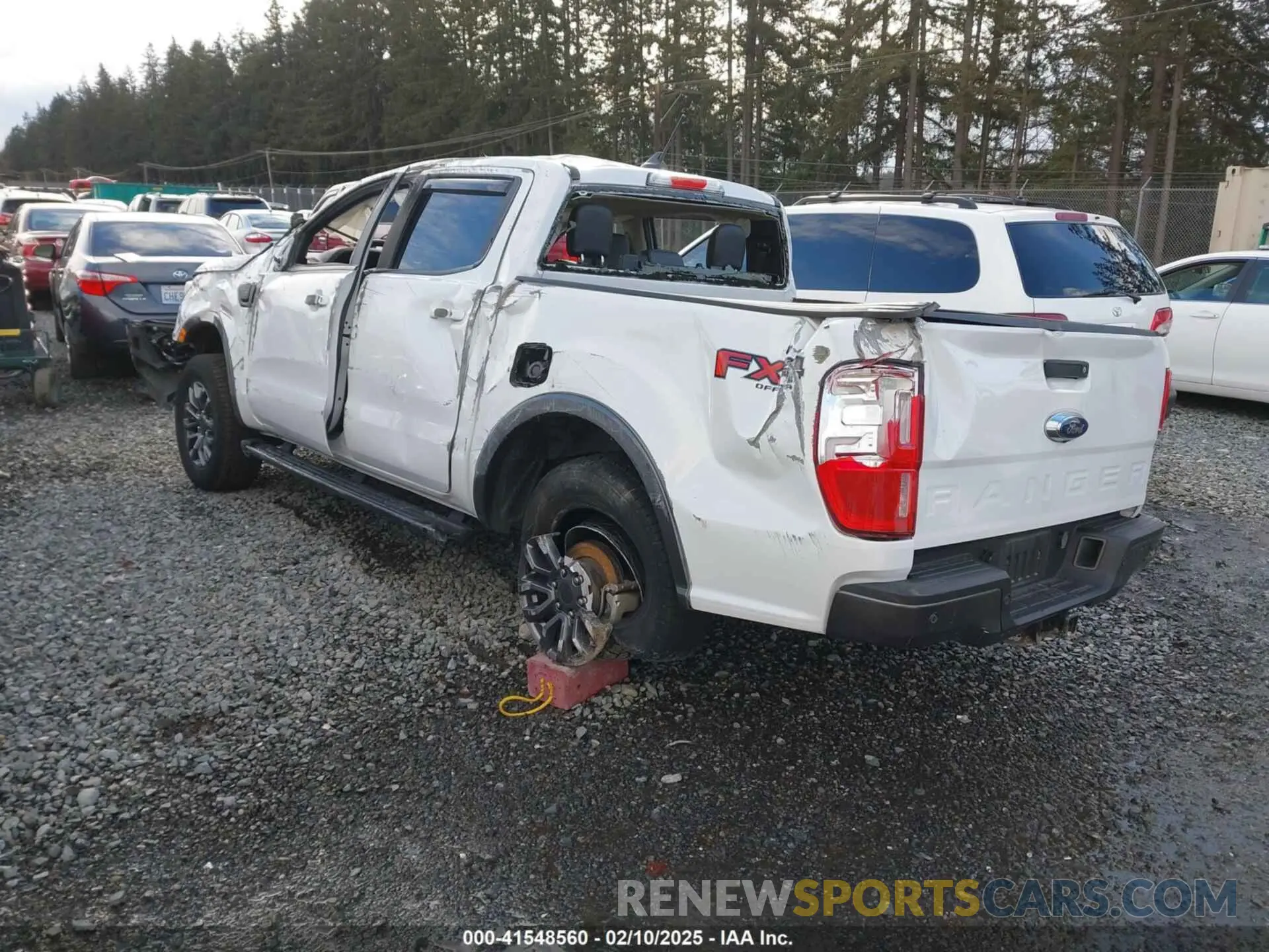 3 Photograph of a damaged car 1FTER4FH8MLD77924 FORD RANGER 2021