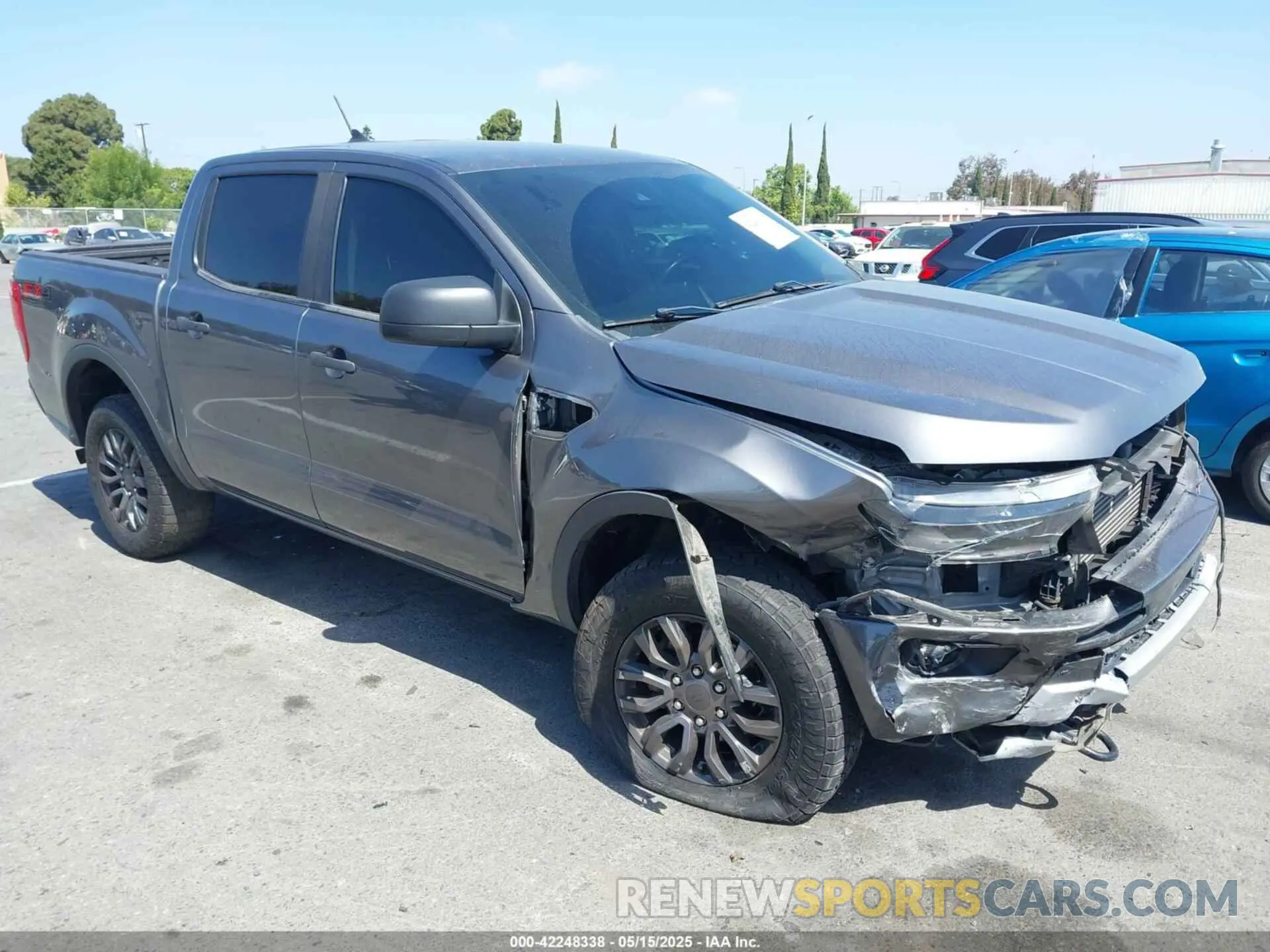 1 Photograph of a damaged car 1FTER4FHXMLD25744 FORD RANGER 2021