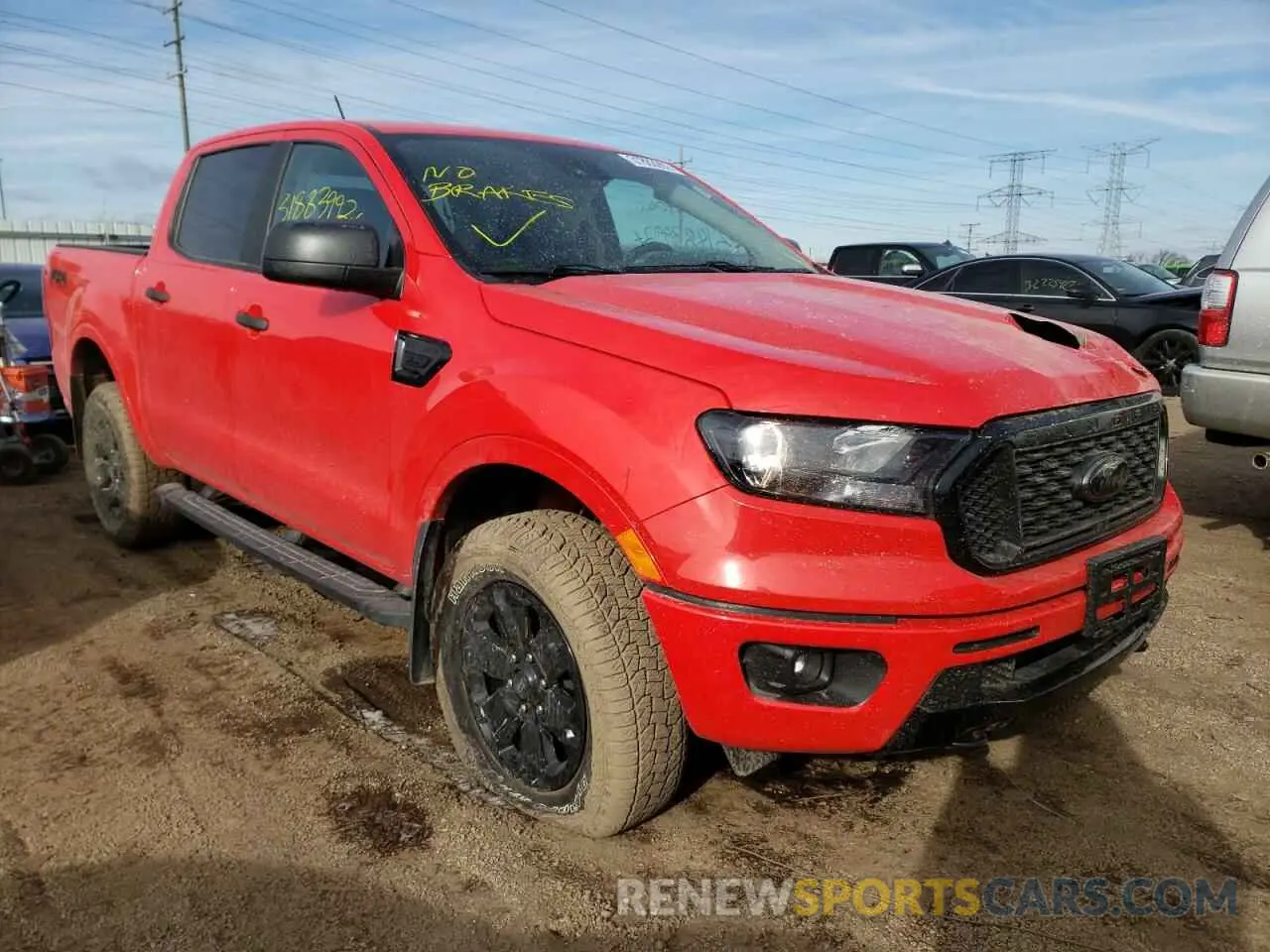 1 Photograph of a damaged car 1FTER4FHXMLD50241 FORD RANGER 2021