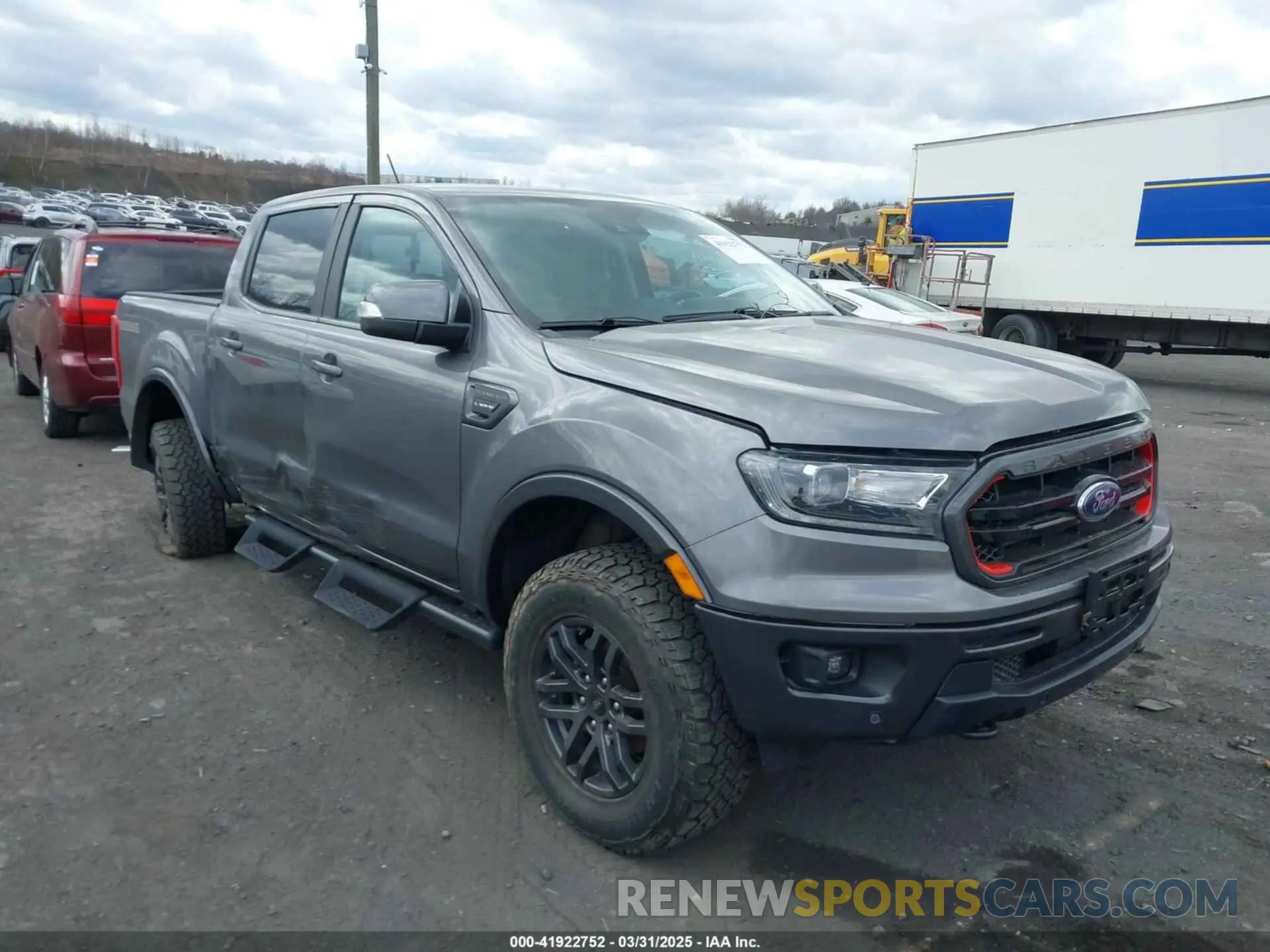 1 Photograph of a damaged car 1FTER4FHXMLD54242 FORD RANGER 2021
