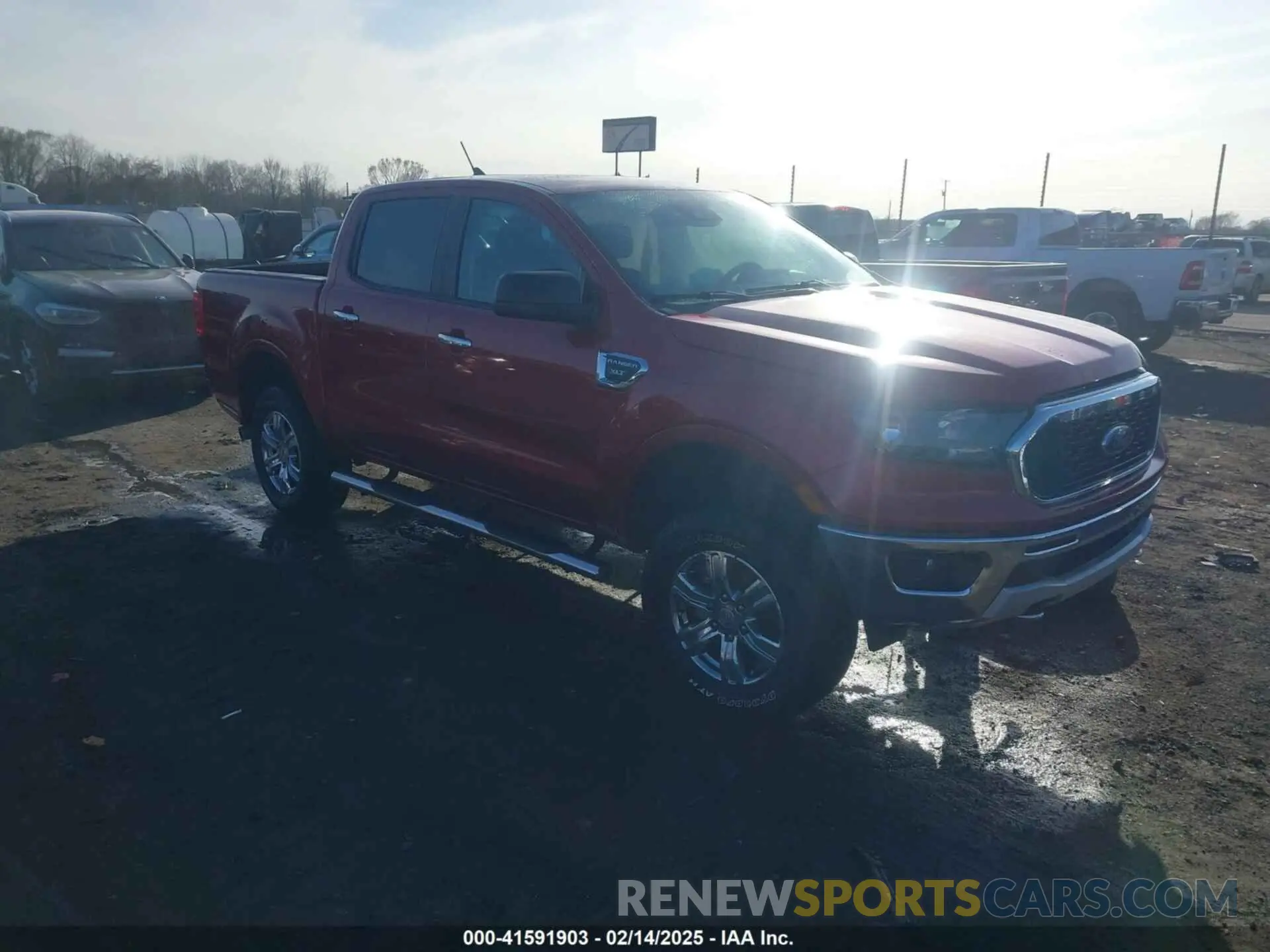 1 Photograph of a damaged car 1FTER4FHXMLD63104 FORD RANGER 2021