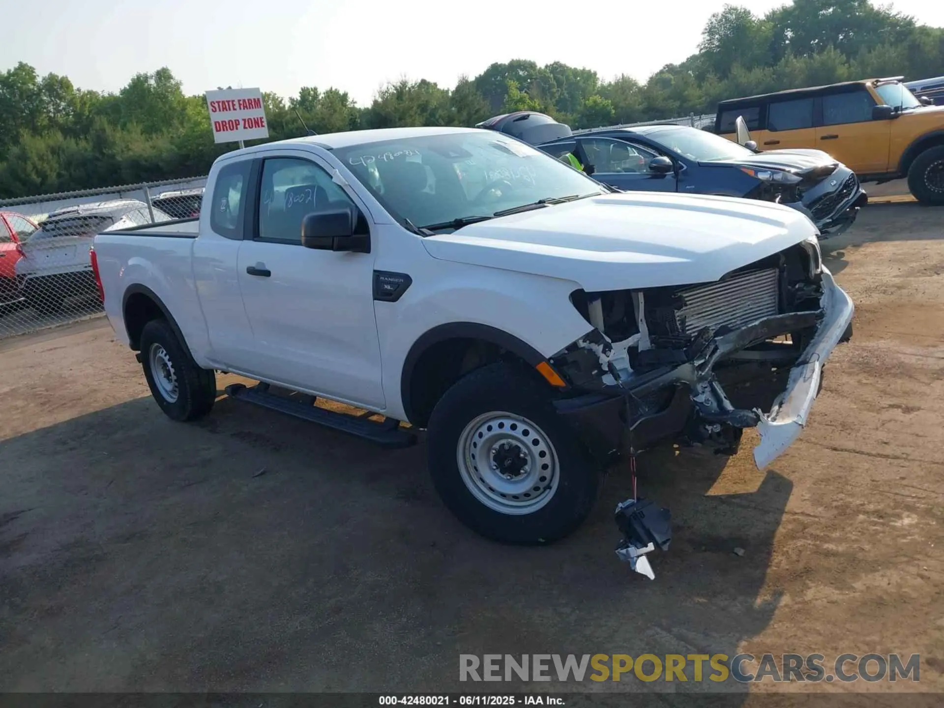 1 Photograph of a damaged car 1FTER1EH2NLD19941 FORD RANGER 2022