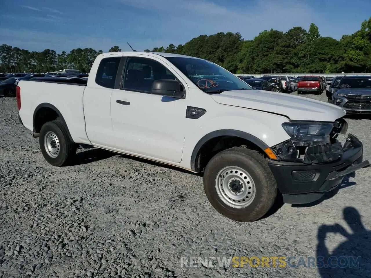 4 Photograph of a damaged car 1FTER1EHXNLD54131 FORD RANGER 2022