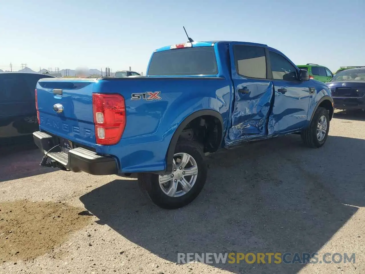 3 Photograph of a damaged car 1FTER4EH1NLD03330 FORD RANGER 2022