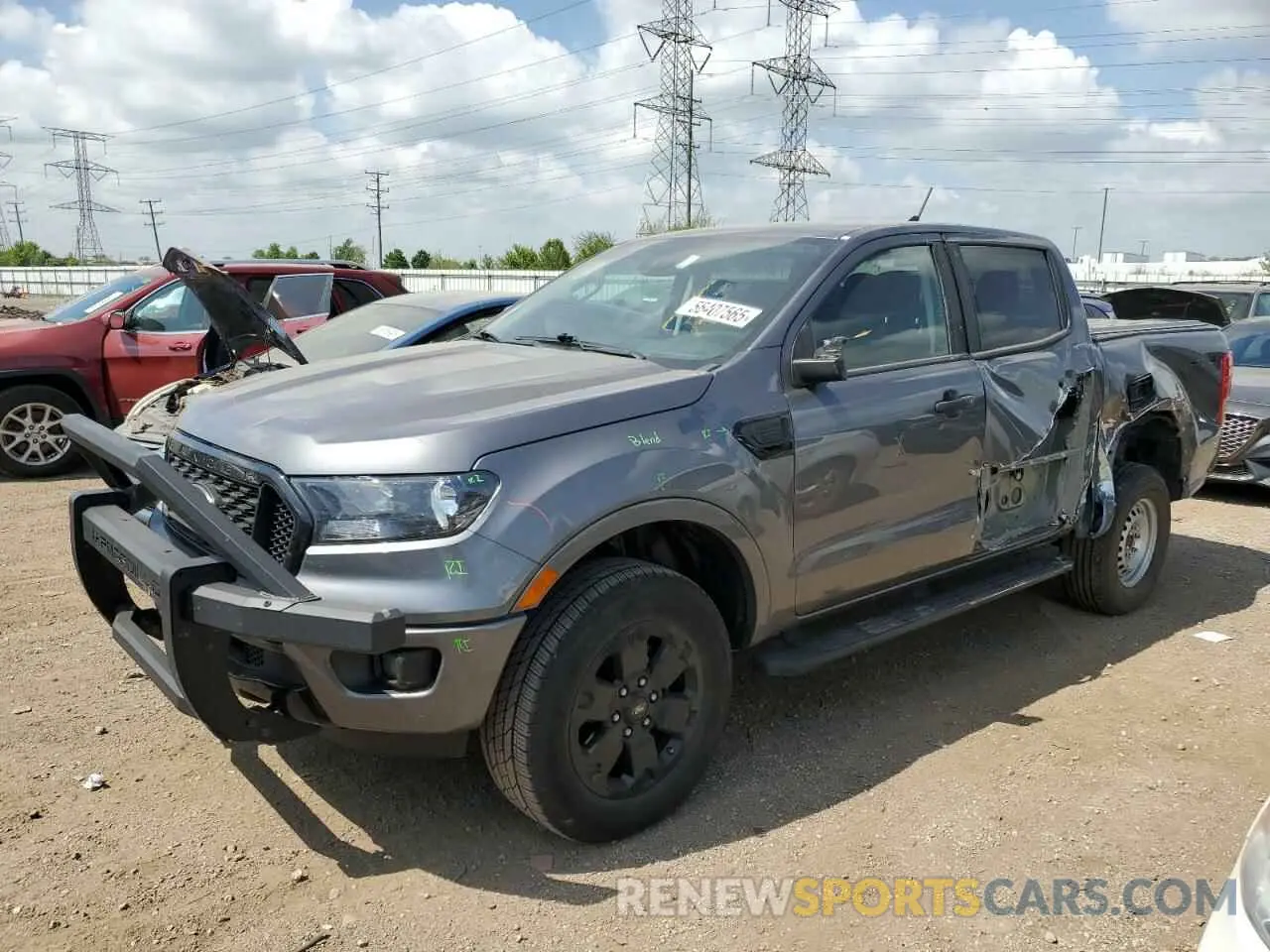 1 Photograph of a damaged car 1FTER4FH2NLD13816 FORD RANGER 2022