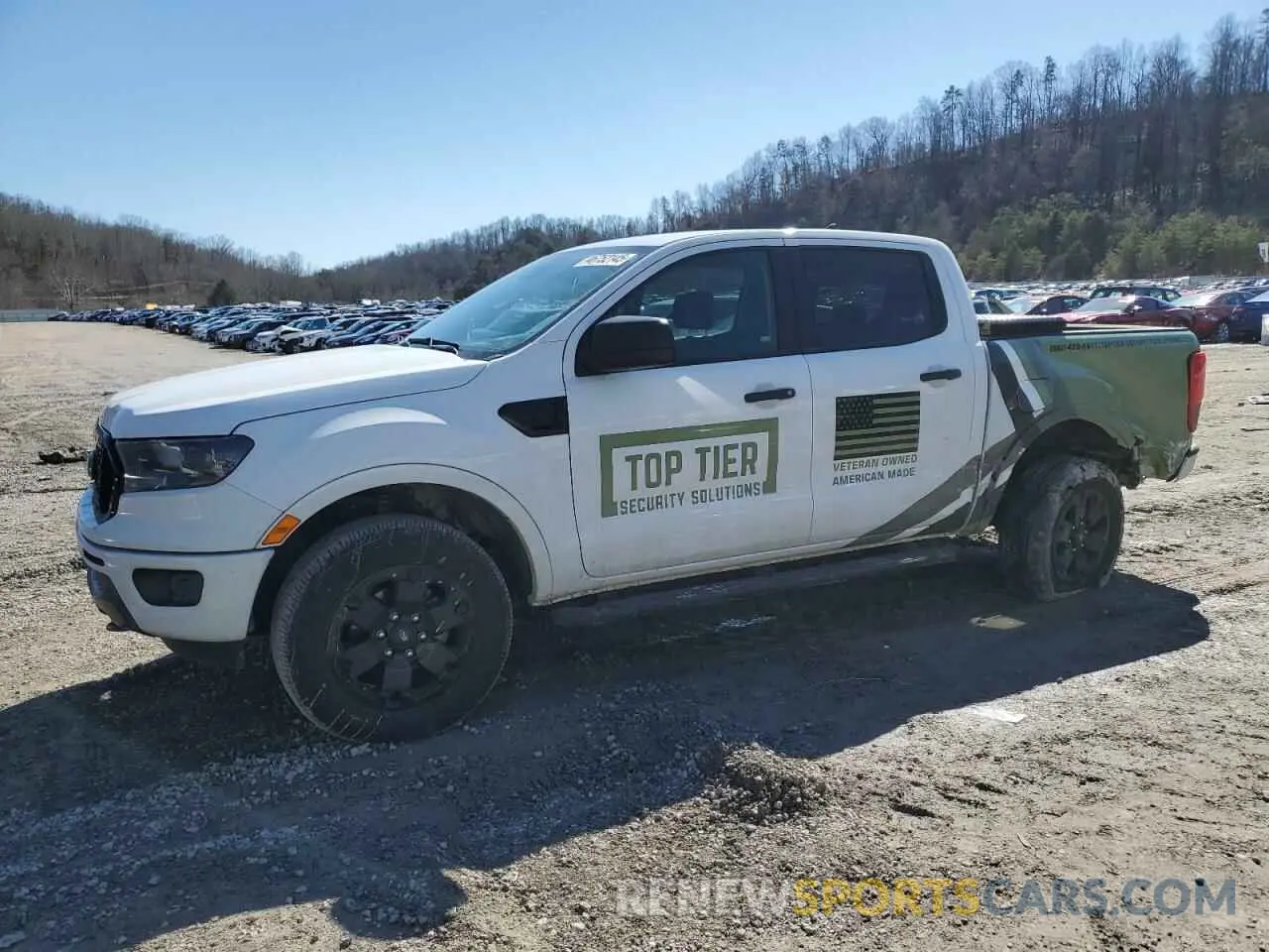 1 Photograph of a damaged car 1FTER4FH2NLD41244 FORD RANGER 2022