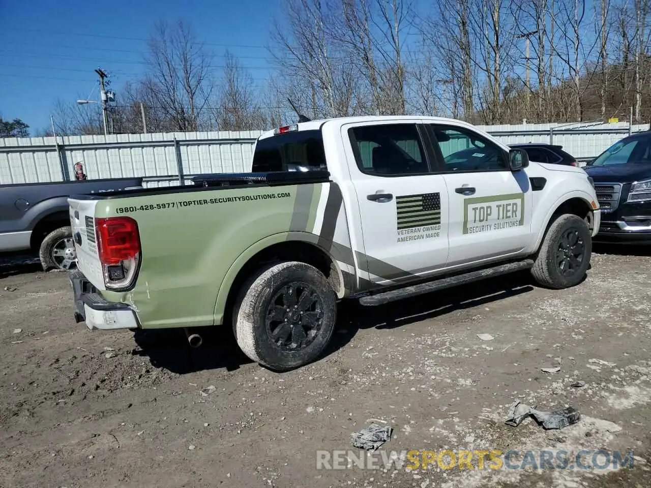 3 Photograph of a damaged car 1FTER4FH2NLD41244 FORD RANGER 2022