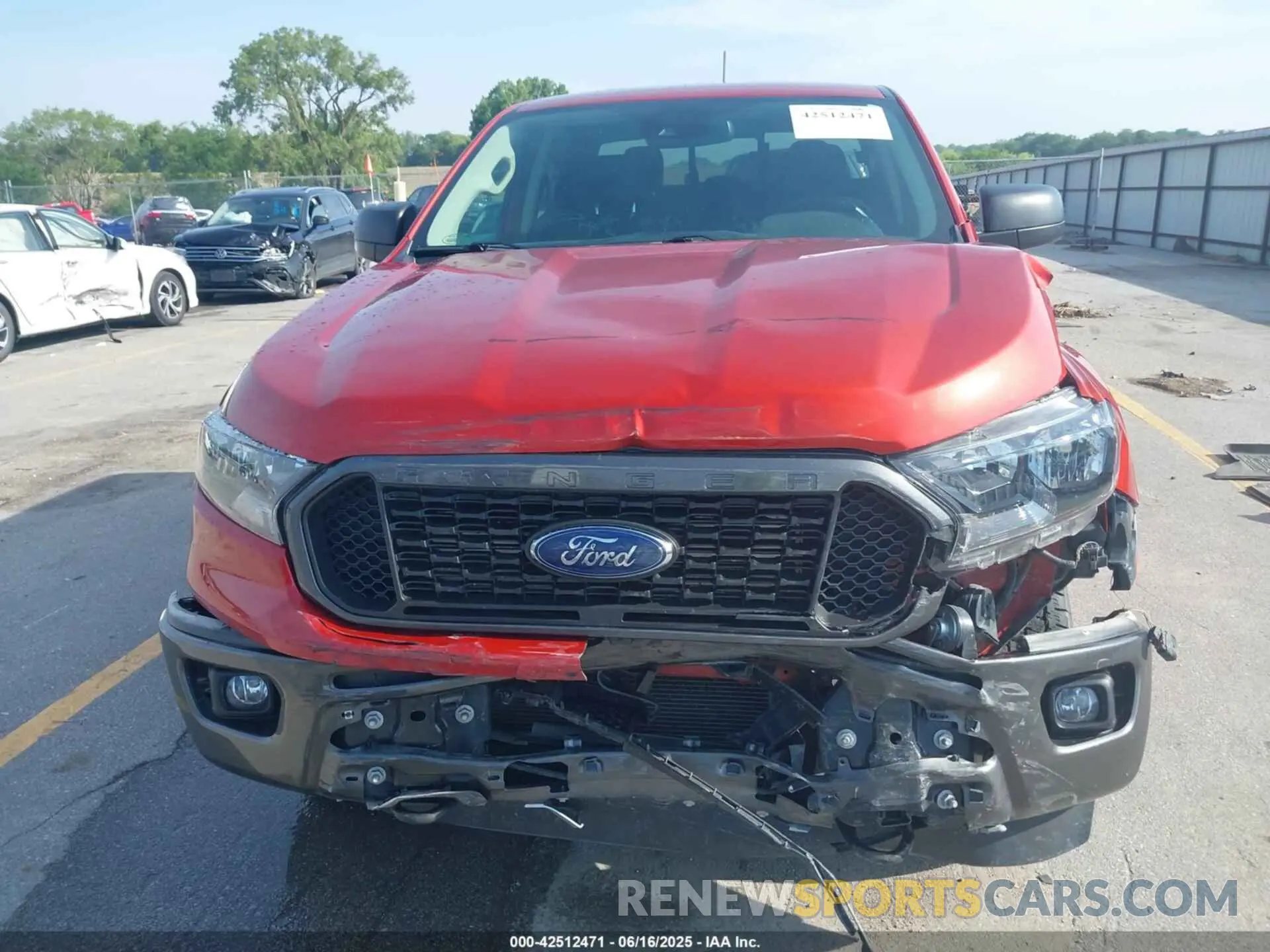 12 Photograph of a damaged car 1FTER4FH2NLD48744 FORD RANGER 2022