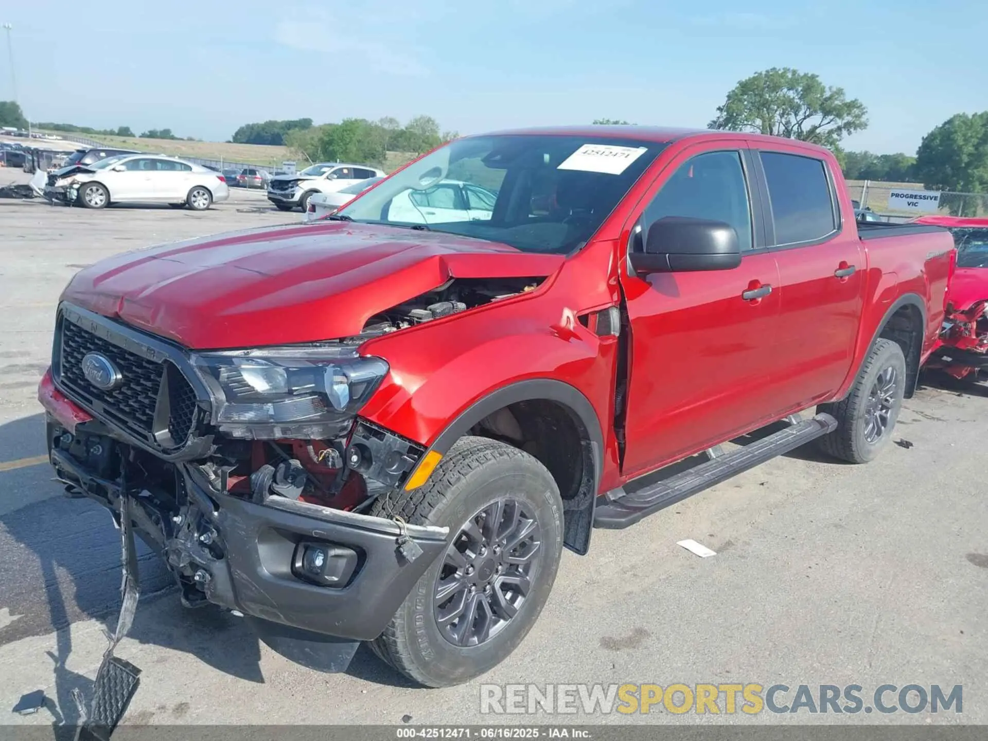 2 Photograph of a damaged car 1FTER4FH2NLD48744 FORD RANGER 2022