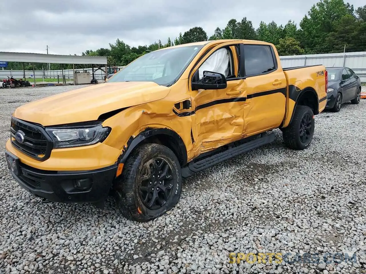 1 Photograph of a damaged car 1FTER4FH3NLD03554 FORD RANGER 2022