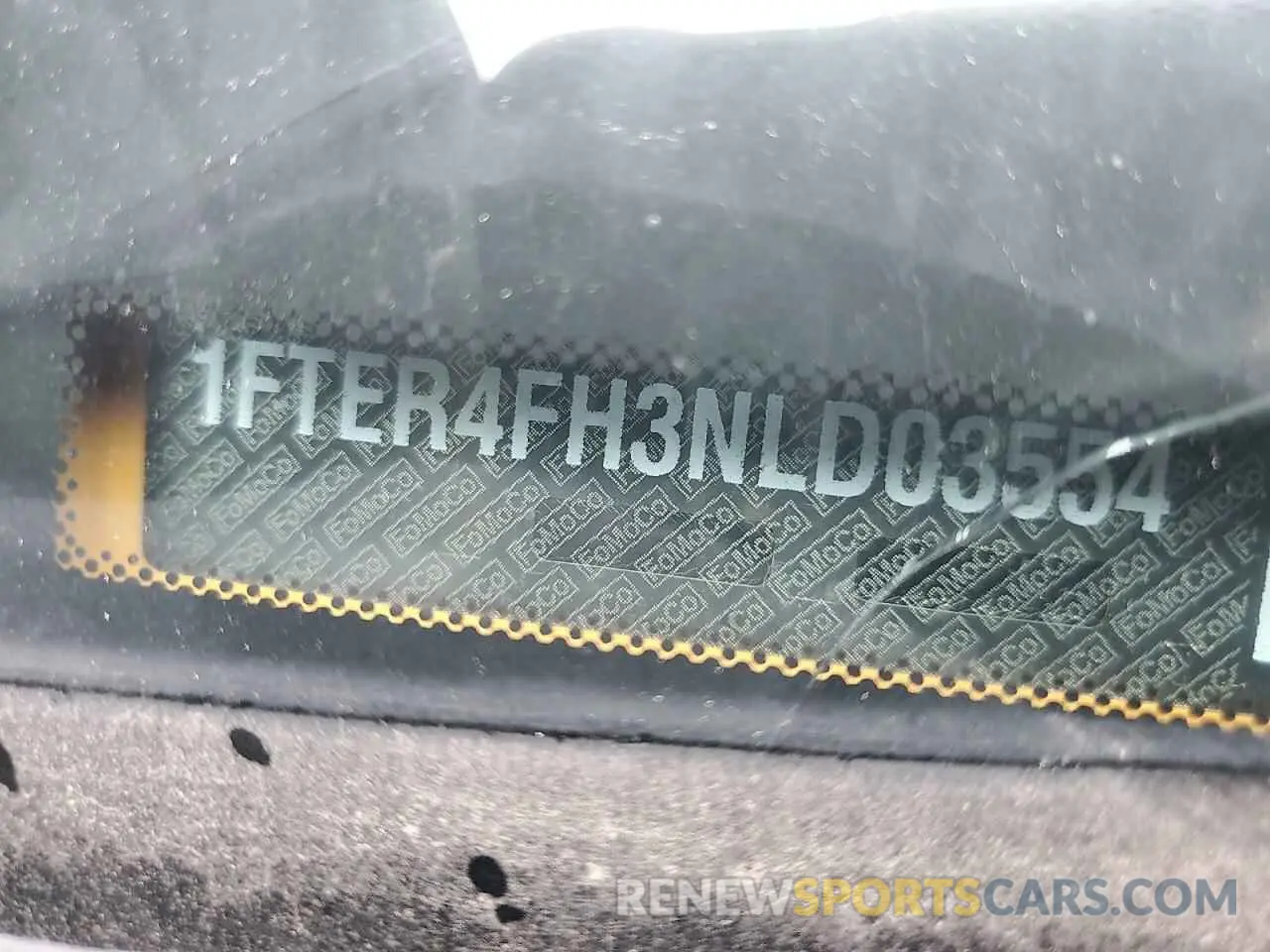 12 Photograph of a damaged car 1FTER4FH3NLD03554 FORD RANGER 2022