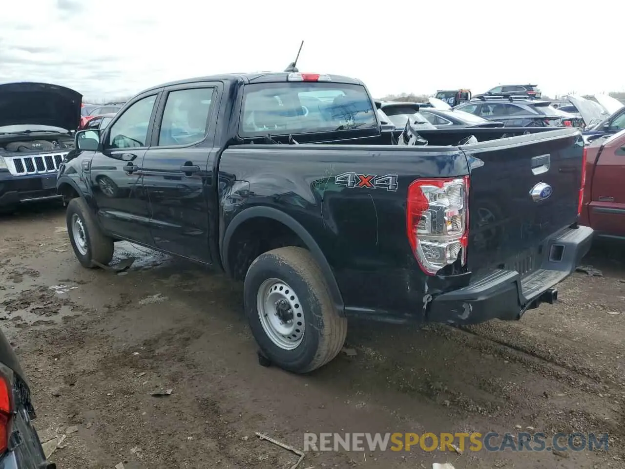 2 Photograph of a damaged car 1FTER4FH3NLD09659 FORD RANGER 2022