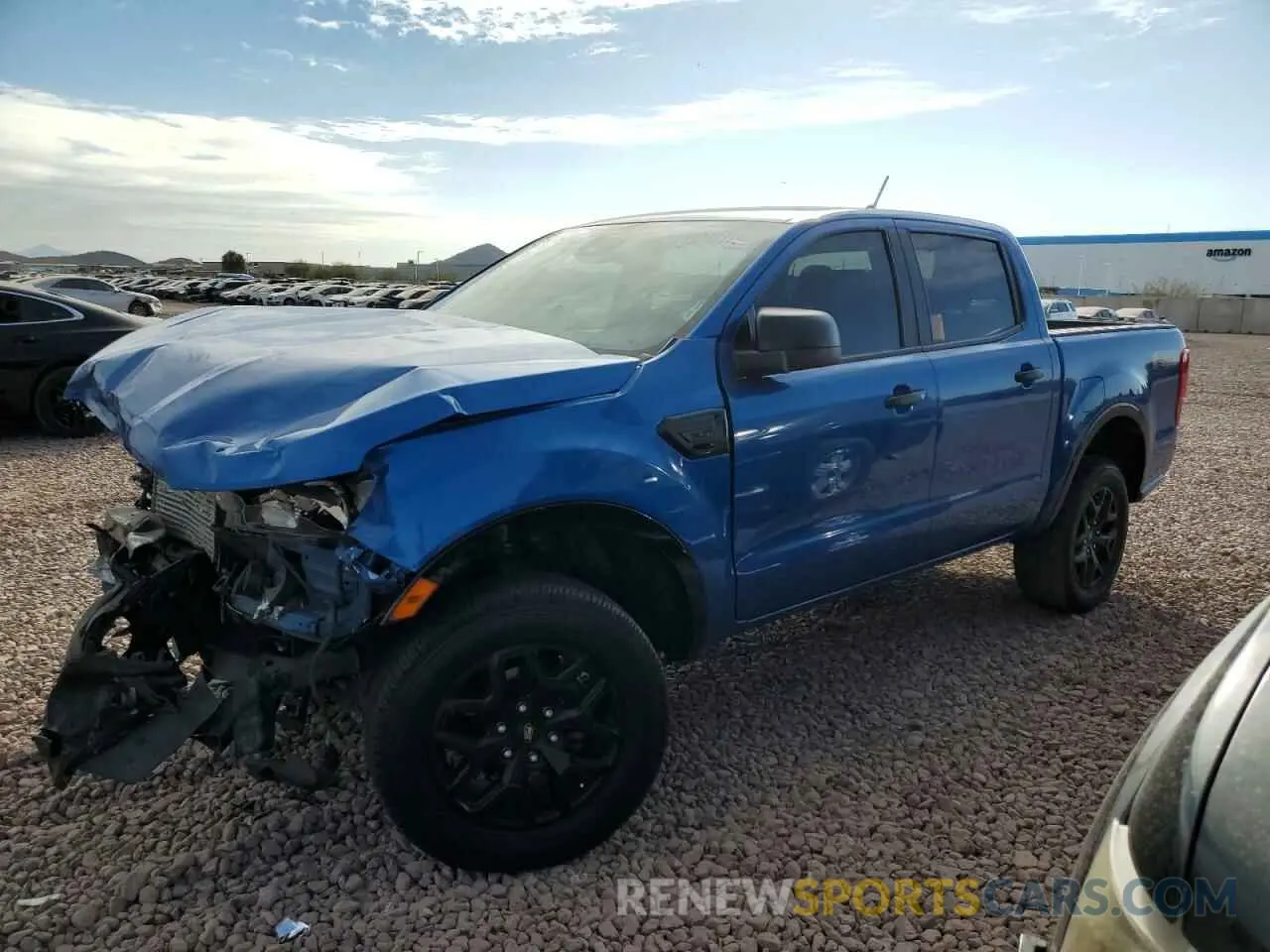 1 Photograph of a damaged car 1FTER4FH3NLD30348 FORD RANGER 2022