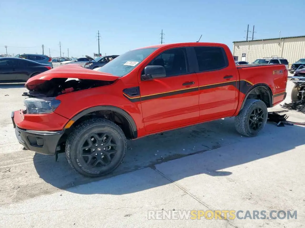 1 Photograph of a damaged car 1FTER4FH4NLD40936 FORD RANGER 2022