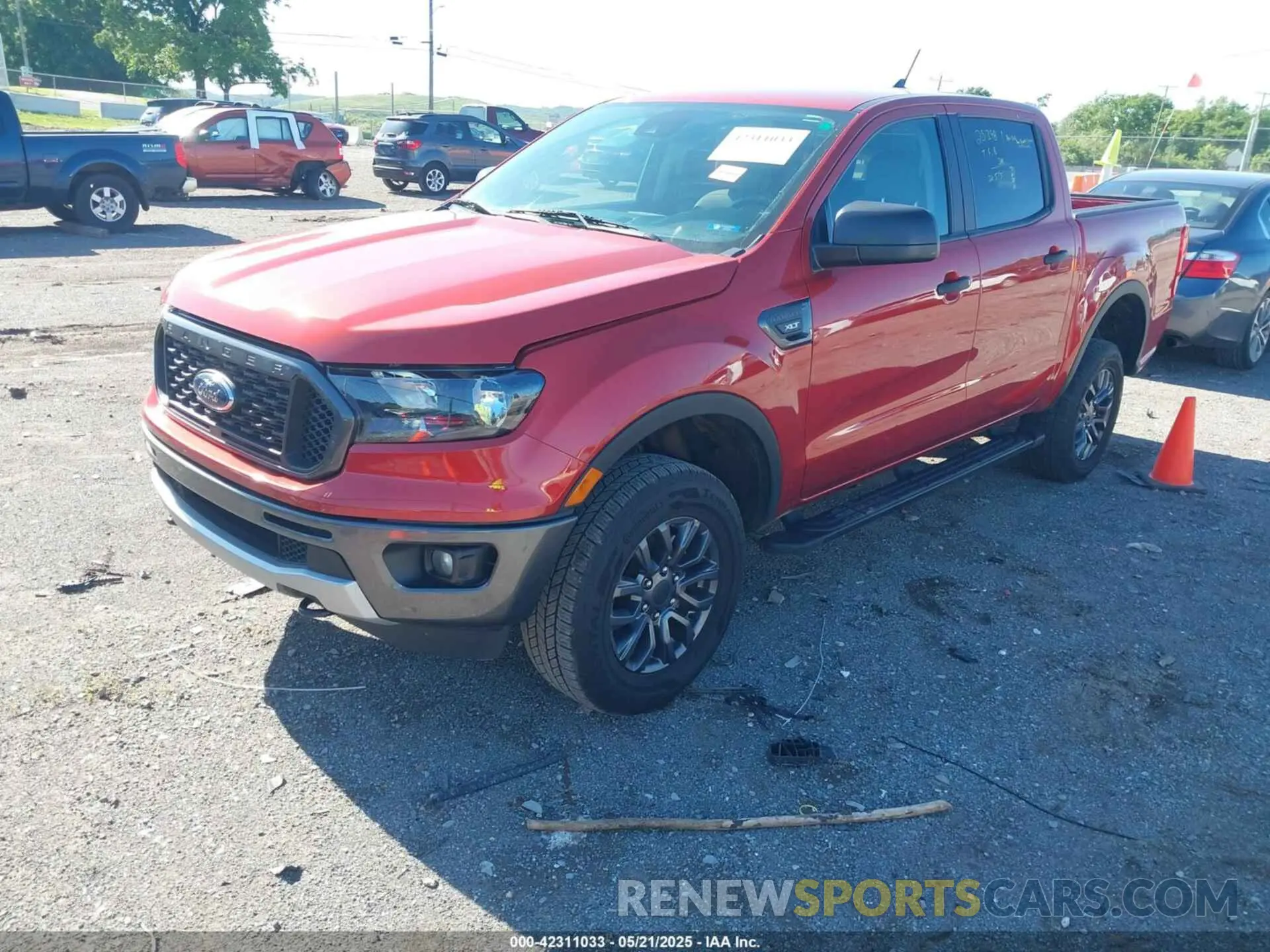 2 Photograph of a damaged car 1FTER4FH8NLD27669 FORD RANGER 2022