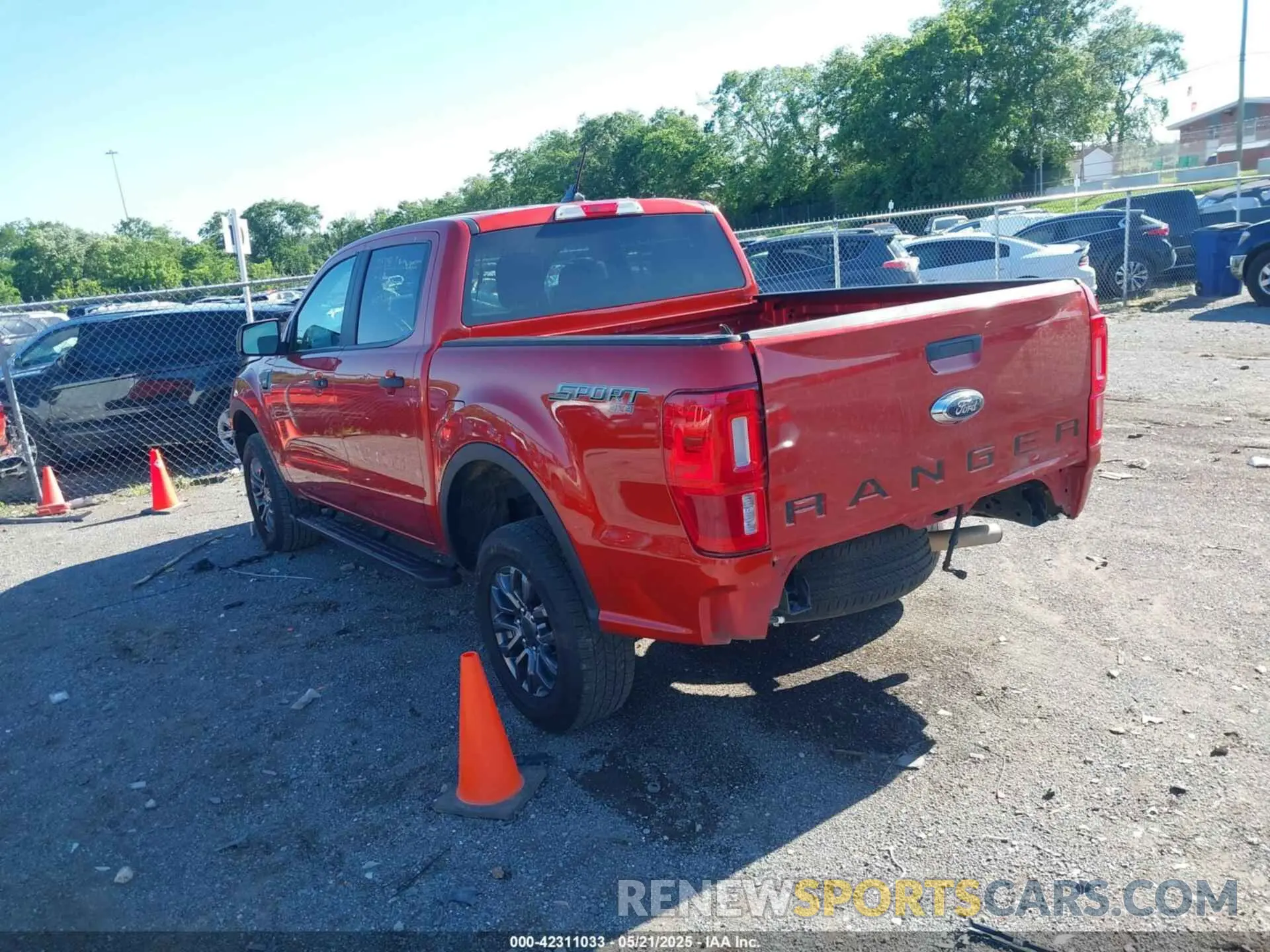 3 Photograph of a damaged car 1FTER4FH8NLD27669 FORD RANGER 2022