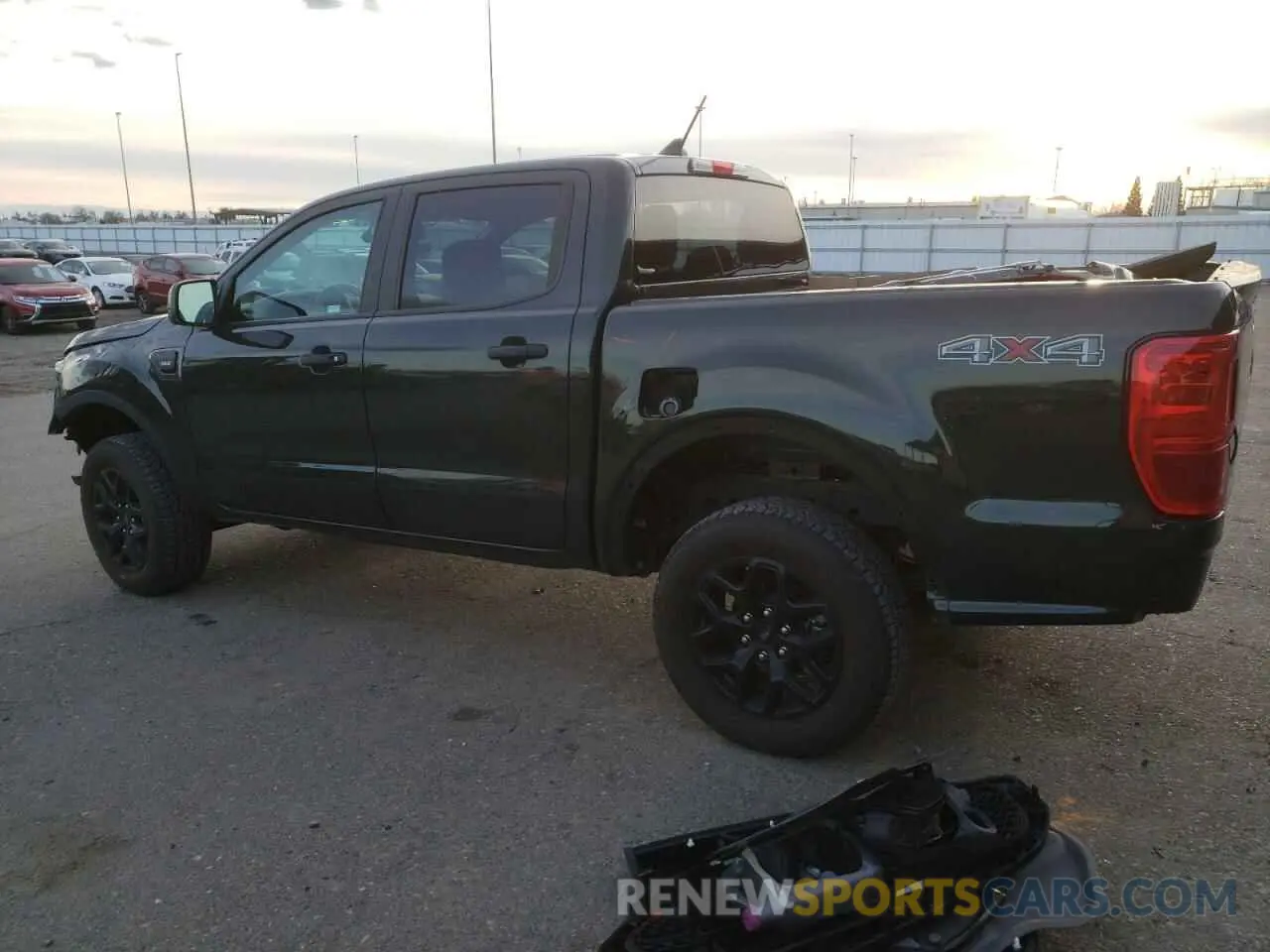 2 Photograph of a damaged car 1FTER4FHXNLD36812 FORD RANGER 2022