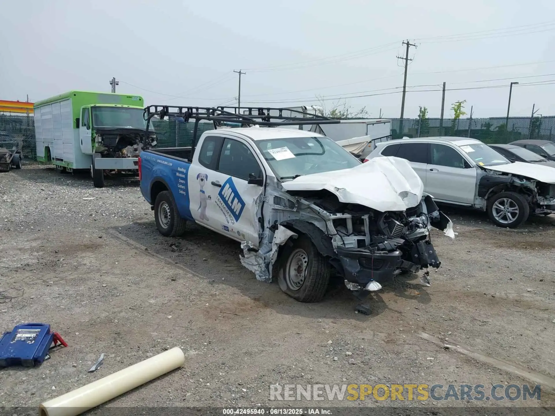 1 Photograph of a damaged car 1FTER1EH5PLE25593 FORD RANGER 2023
