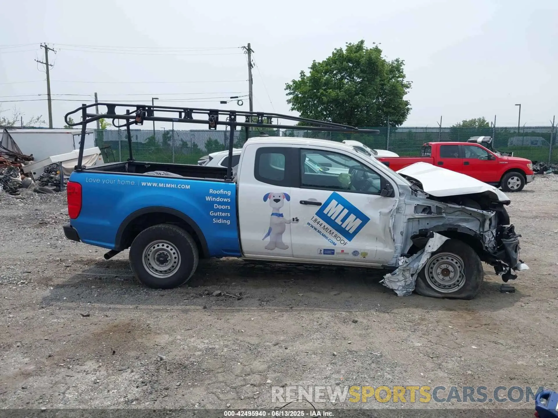 13 Photograph of a damaged car 1FTER1EH5PLE25593 FORD RANGER 2023