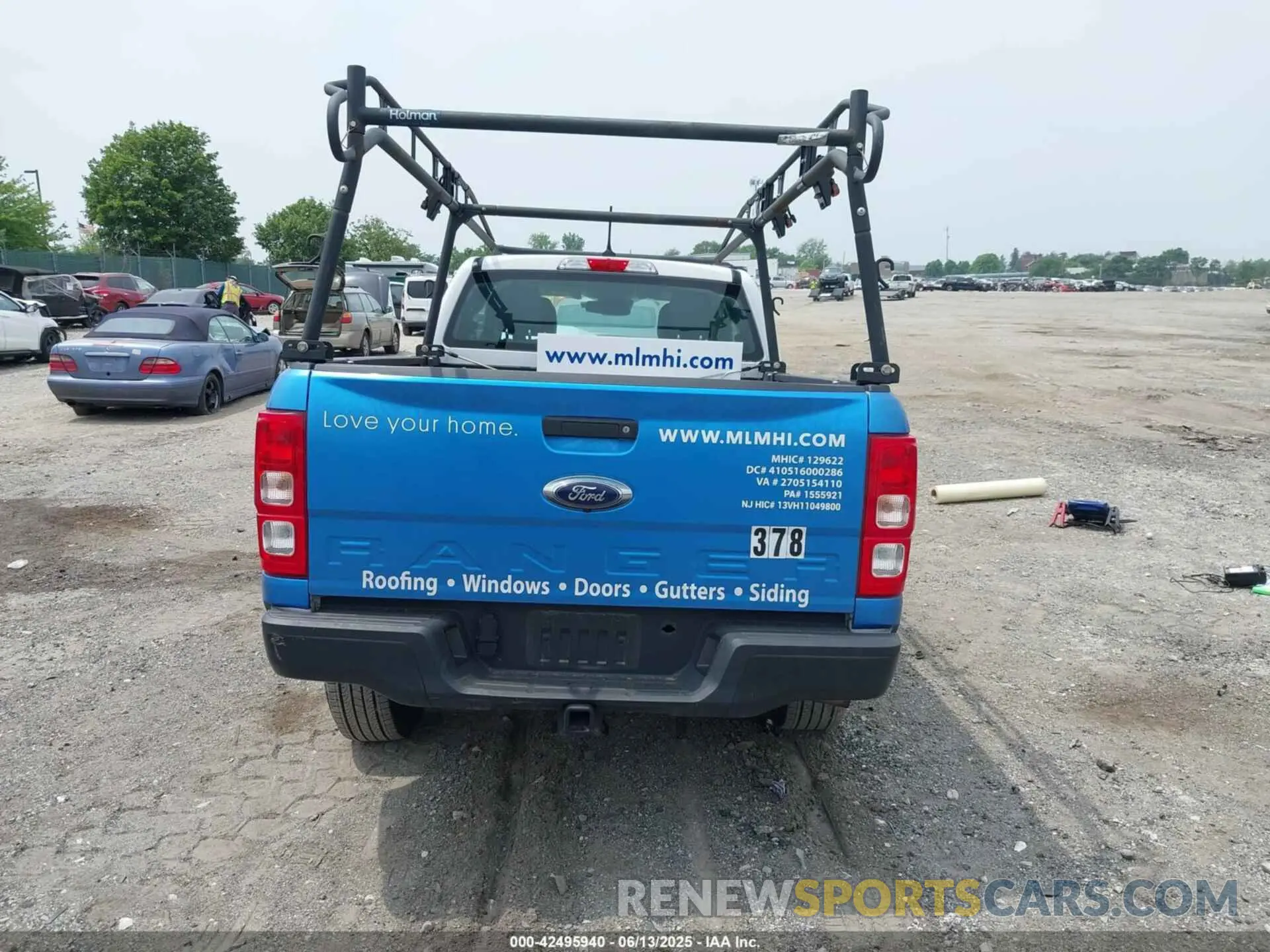 16 Photograph of a damaged car 1FTER1EH5PLE25593 FORD RANGER 2023