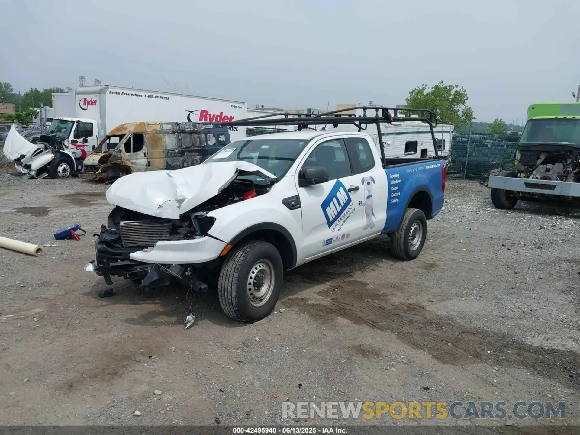 2 Photograph of a damaged car 1FTER1EH5PLE25593 FORD RANGER 2023