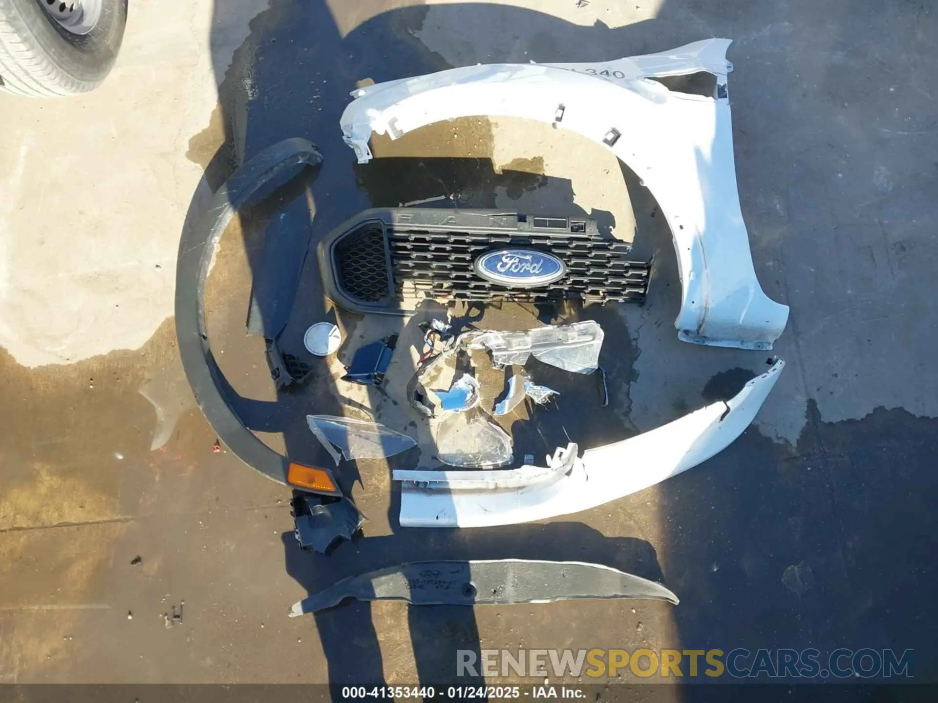 12 Photograph of a damaged car 1FTER1EH6PLE05482 FORD RANGER 2023