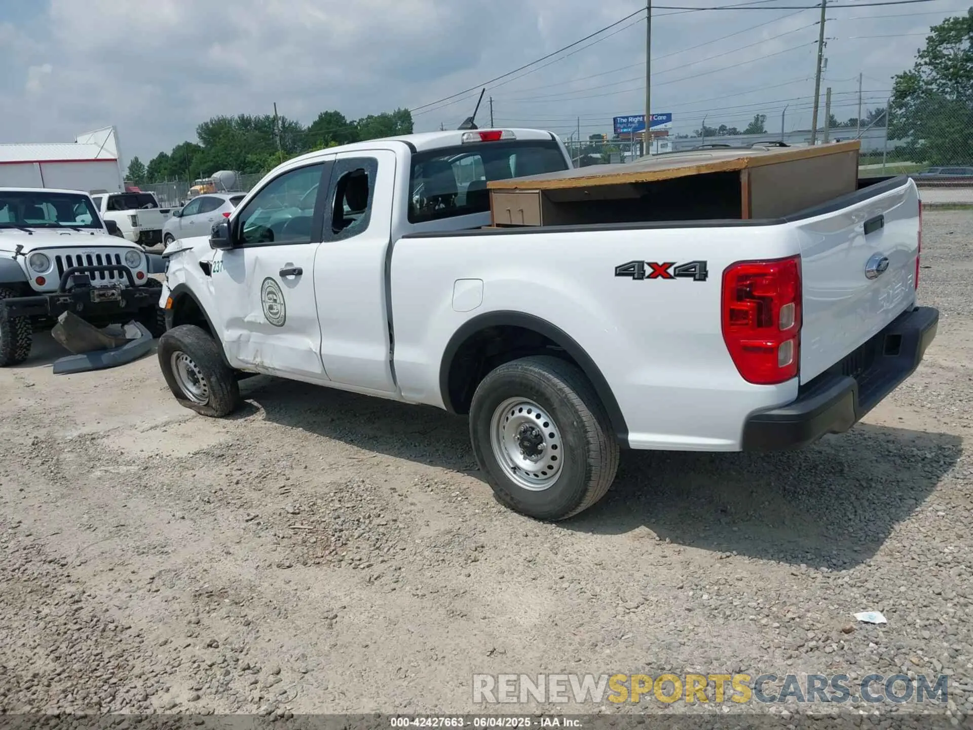 3 Photograph of a damaged car 1FTER1FH9PLE00419 FORD RANGER 2023