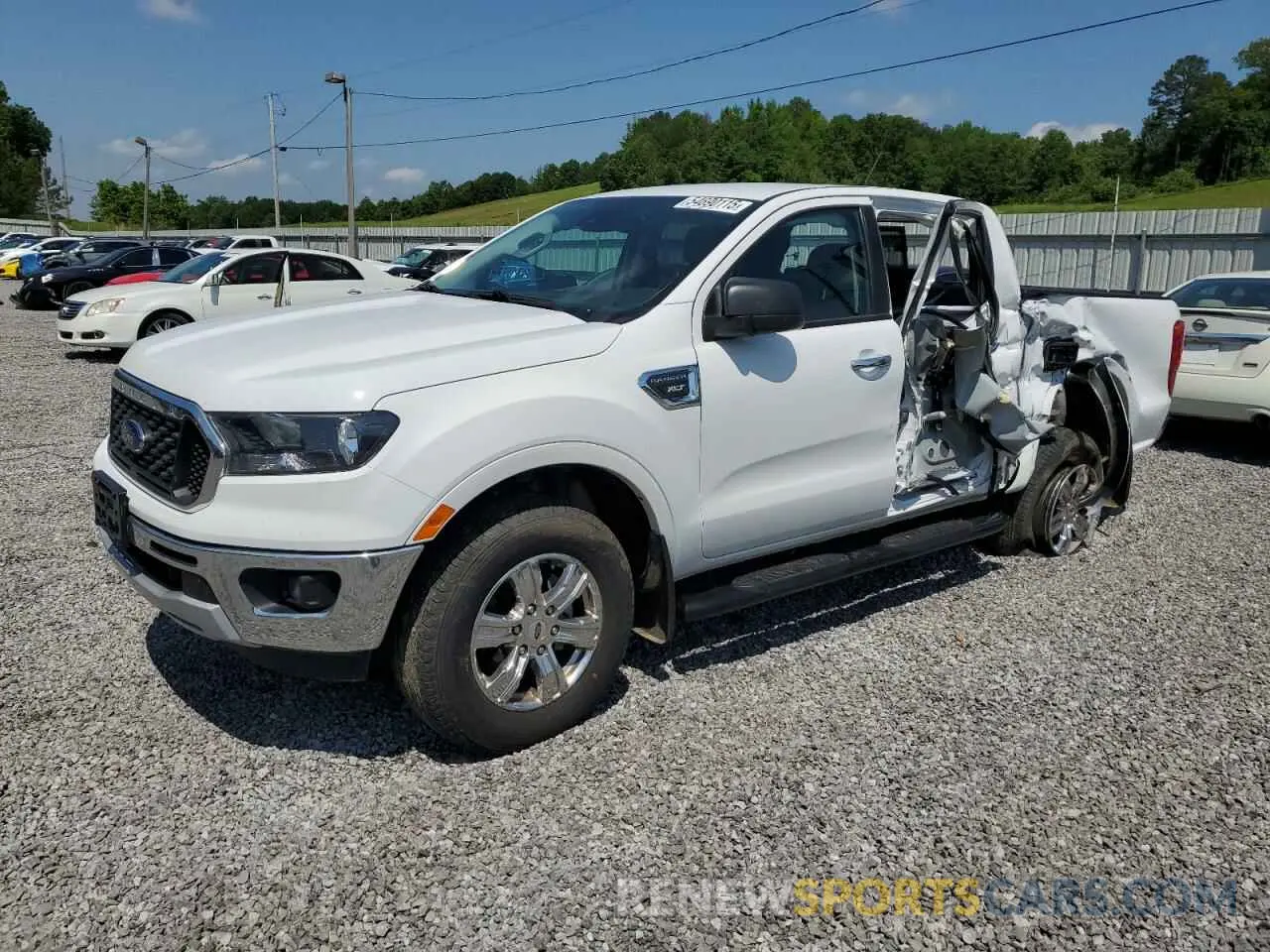 1 Photograph of a damaged car 1FTER4EH5PLE35333 FORD RANGER 2023