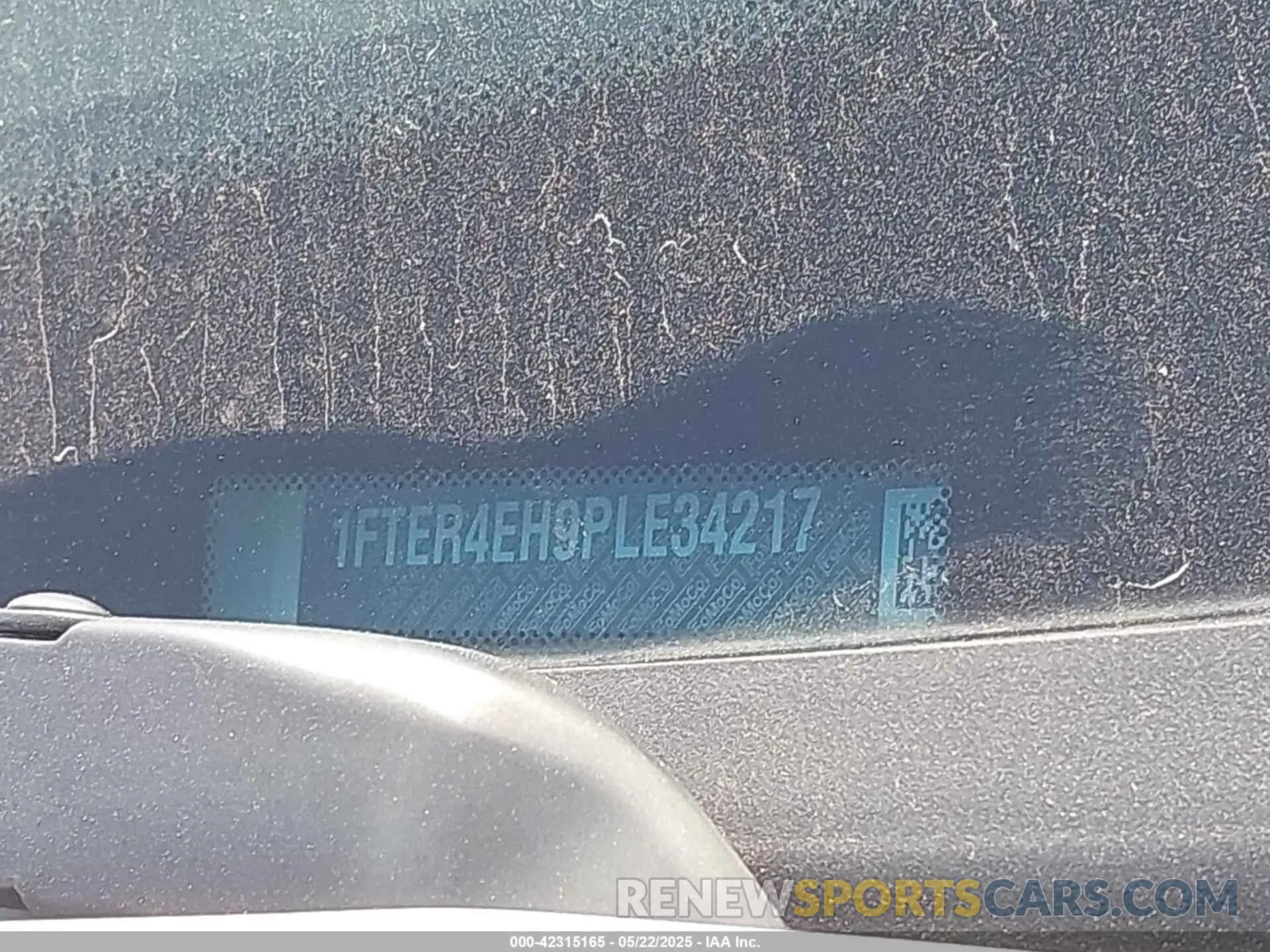 9 Photograph of a damaged car 1FTER4EH9PLE34217 FORD RANGER 2023