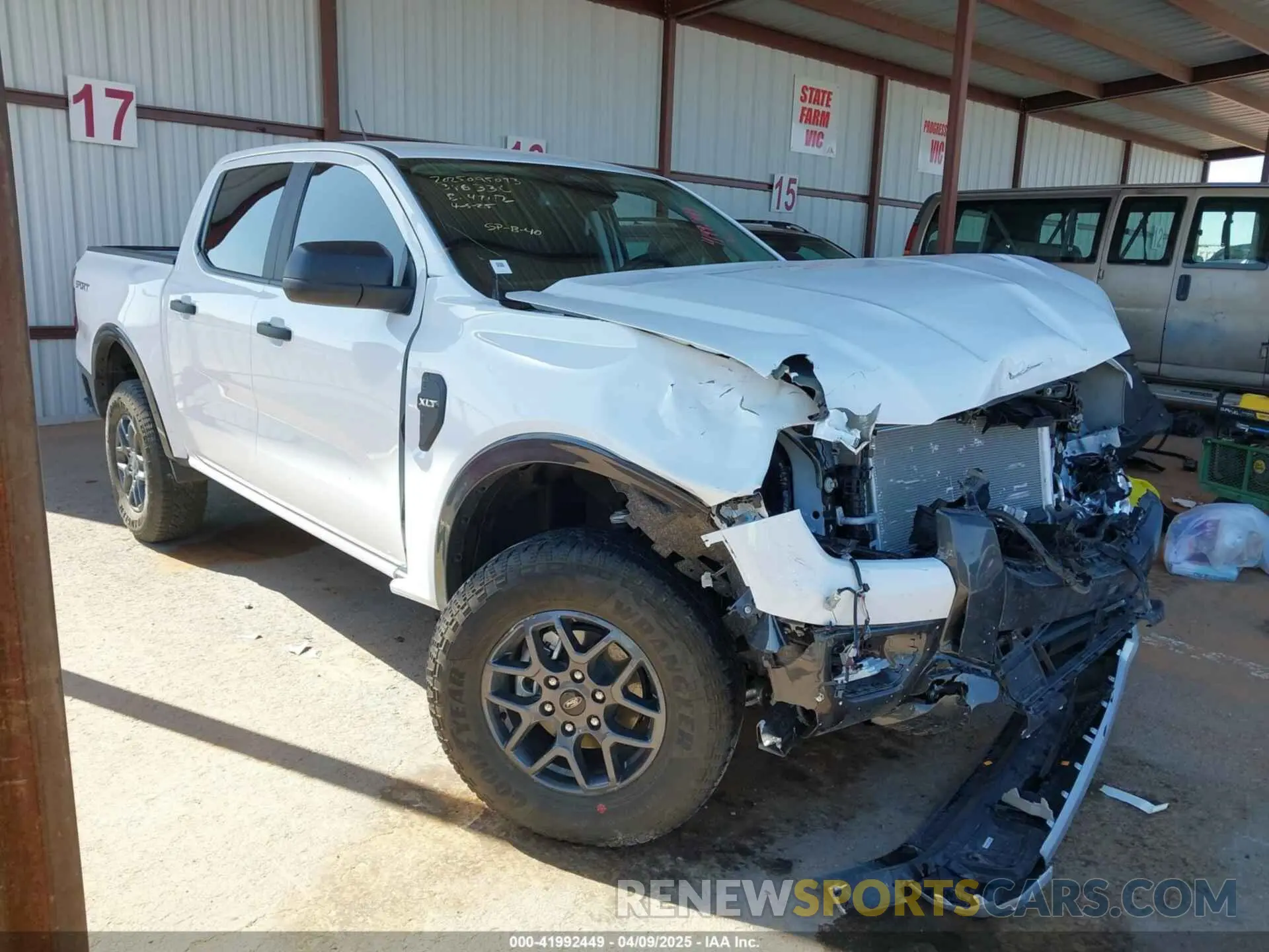 1 Photograph of a damaged car 1FTER4GHXRLE52080 FORD RANGER 2024
