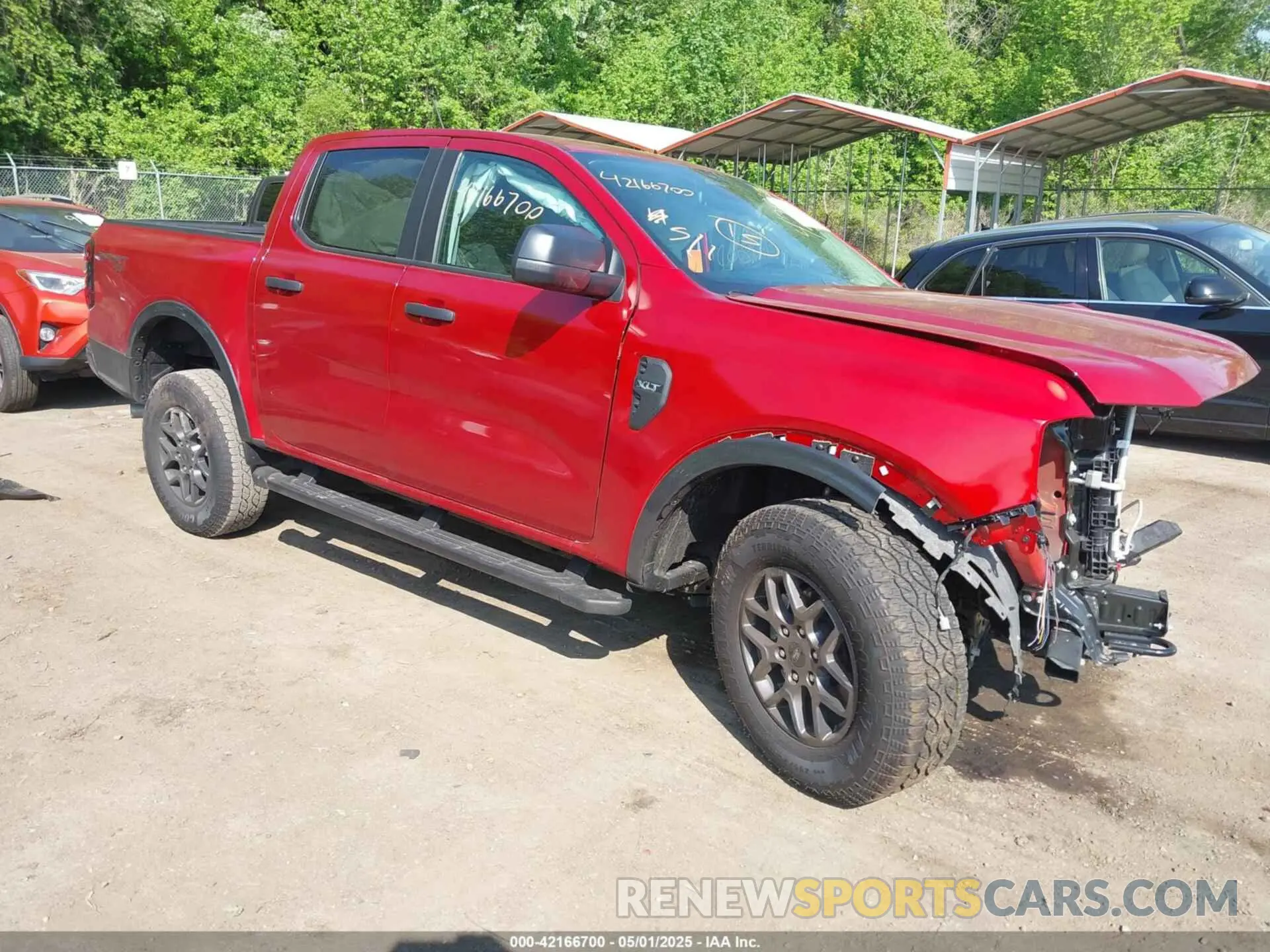 1 Photograph of a damaged car 1FTER4HH3RLE33305 FORD RANGER 2024