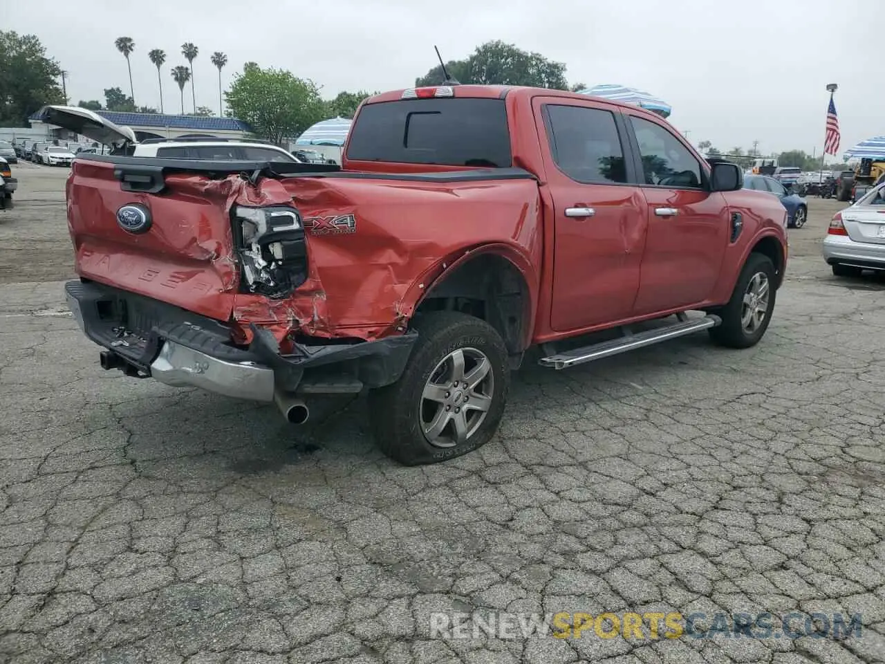 3 Photograph of a damaged car 1FTER4HH5RLE09913 FORD RANGER 2024